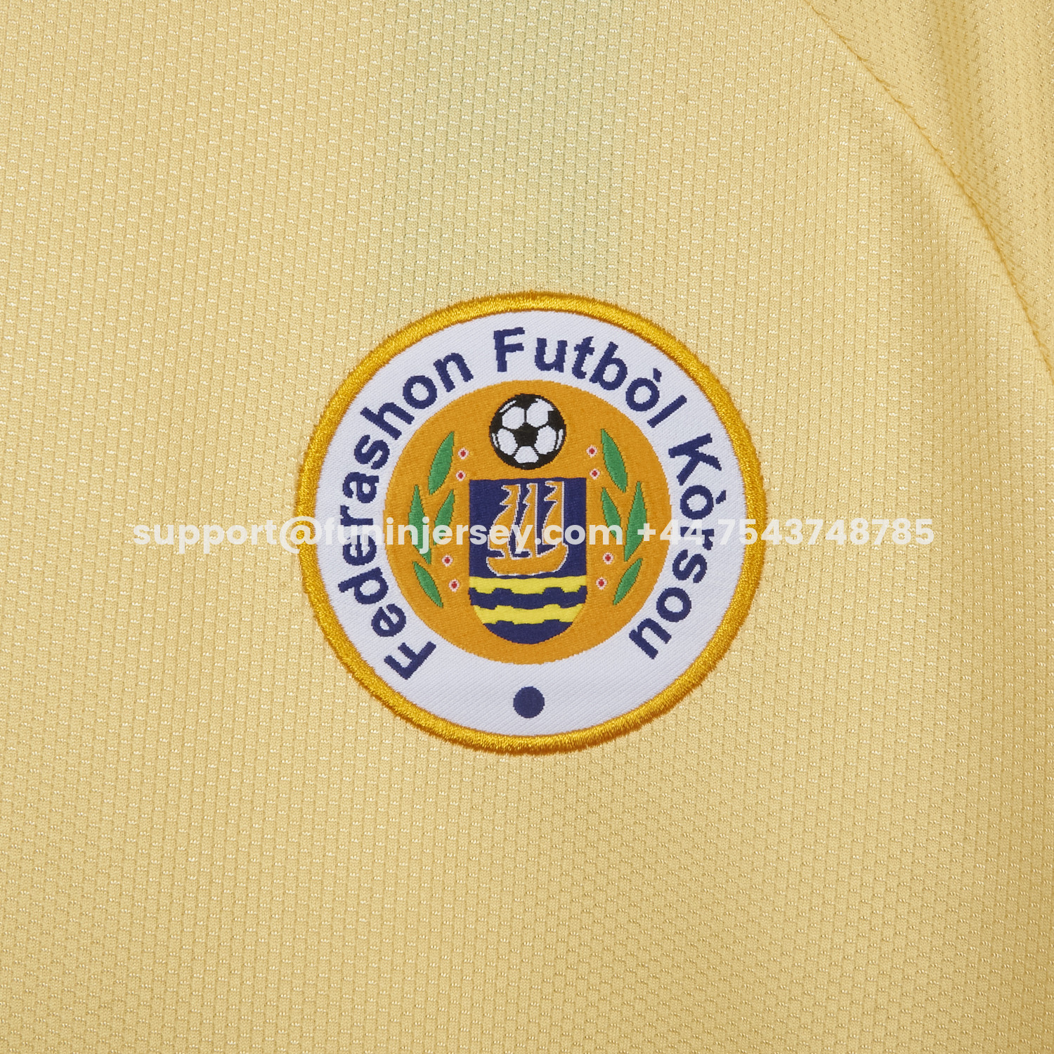 Funinjersey-Curaçao 2026 Away Yellow Jersey - Fans Version