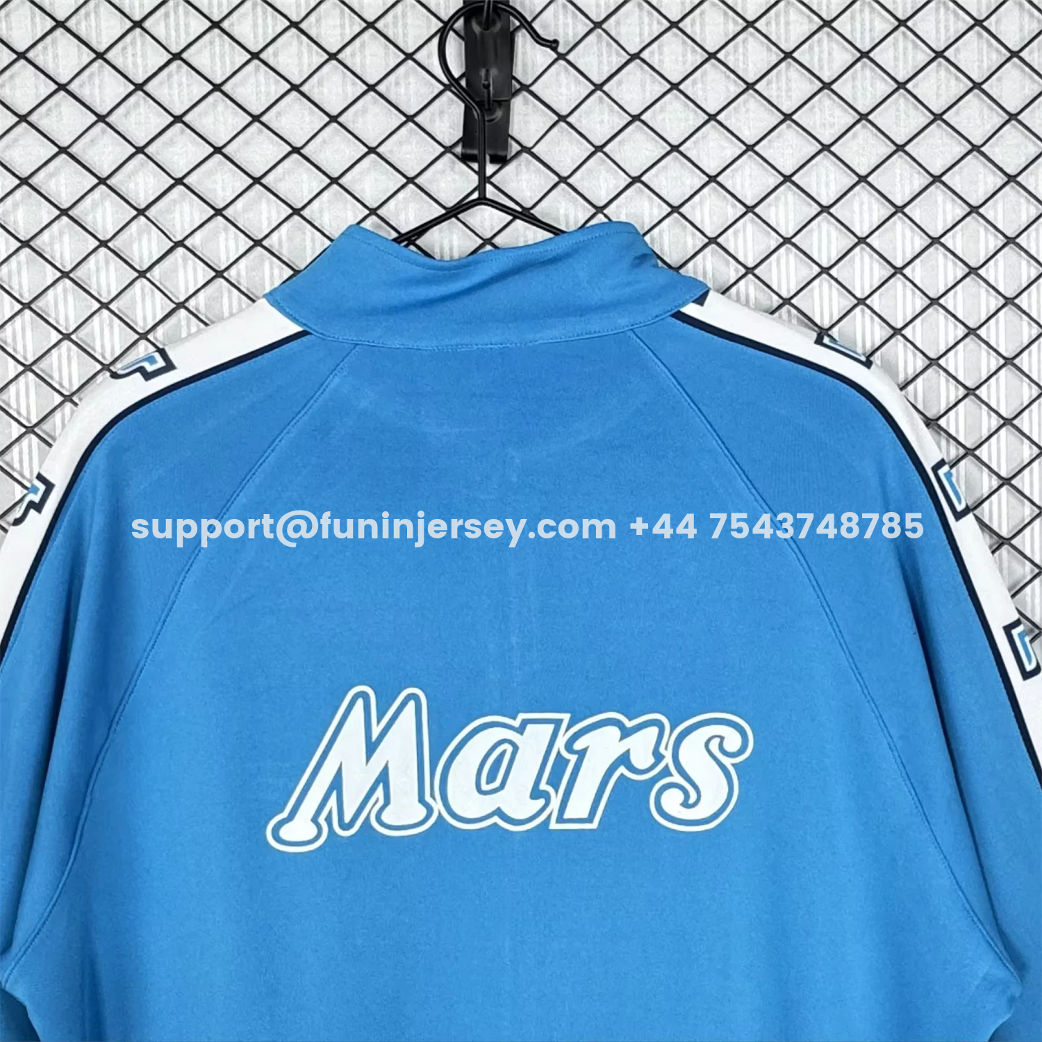 Funinjersey-Retro Napoli 1988-89 Blue Windbreaker