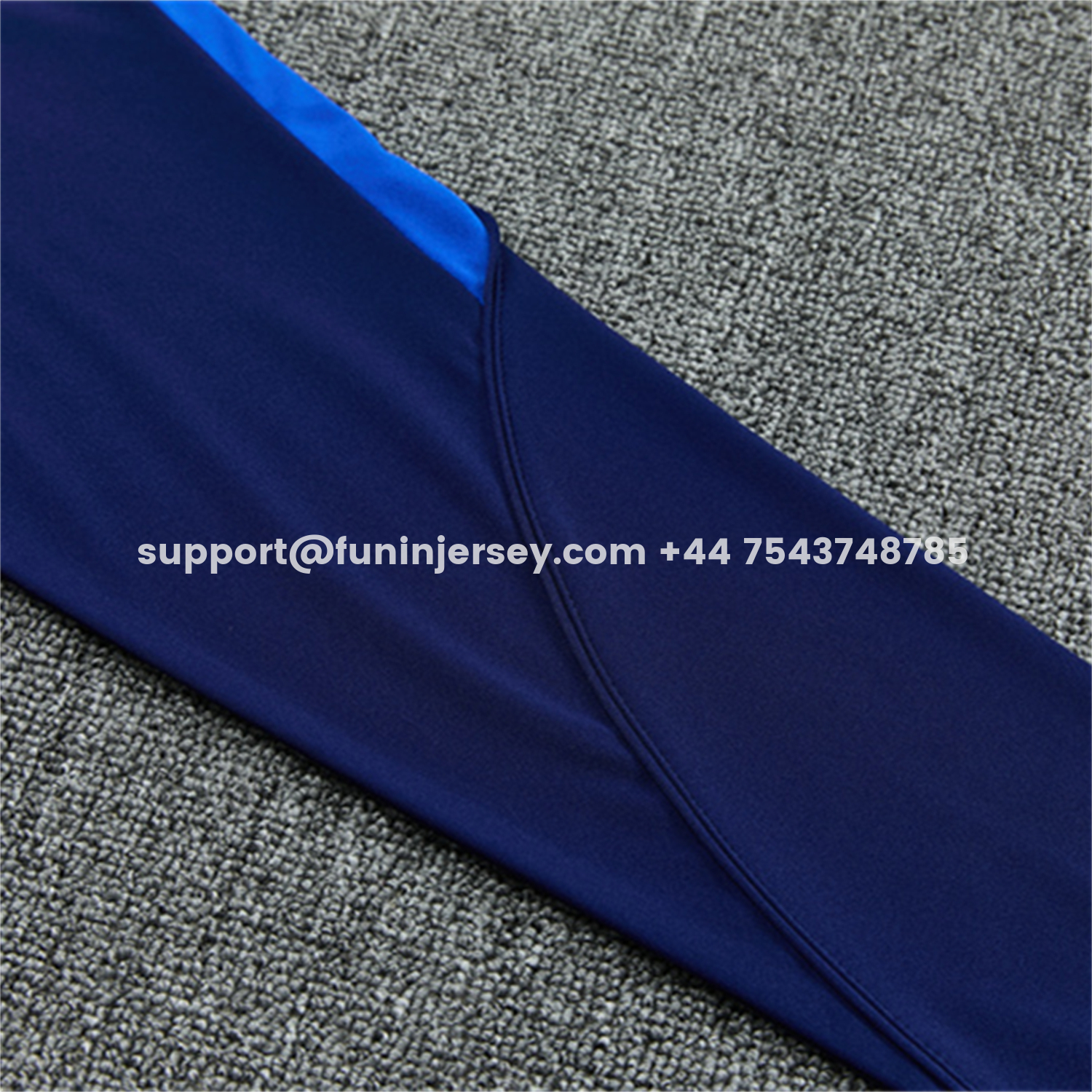 Funinjersey-Inter Milan 26-27 Kids Long Sleeve Training Set - Royal Blue Top & Royal Blue Pants