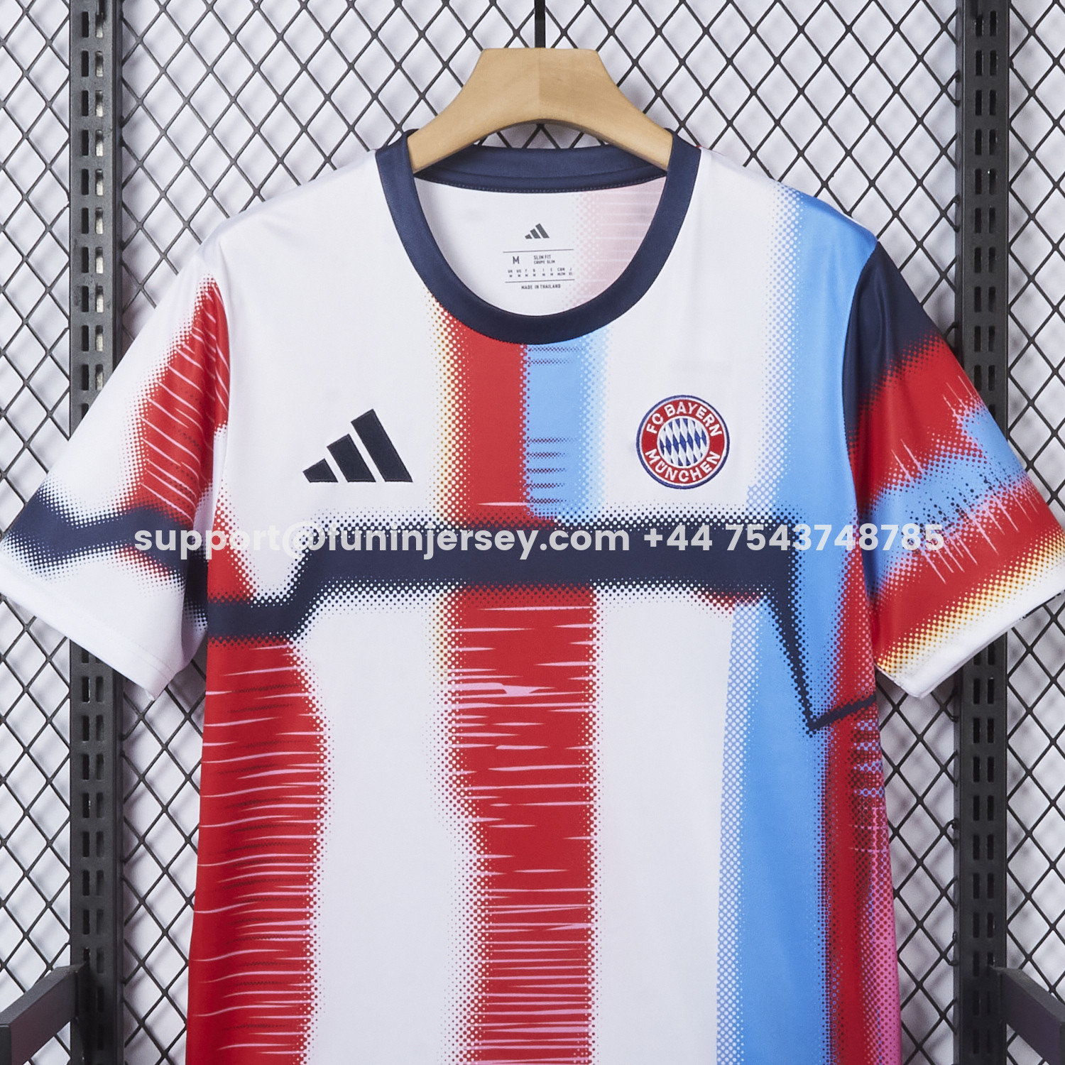 Funinjersey-Bayern Munich 25-26 Pre-Match Training Jersey - Fans Version