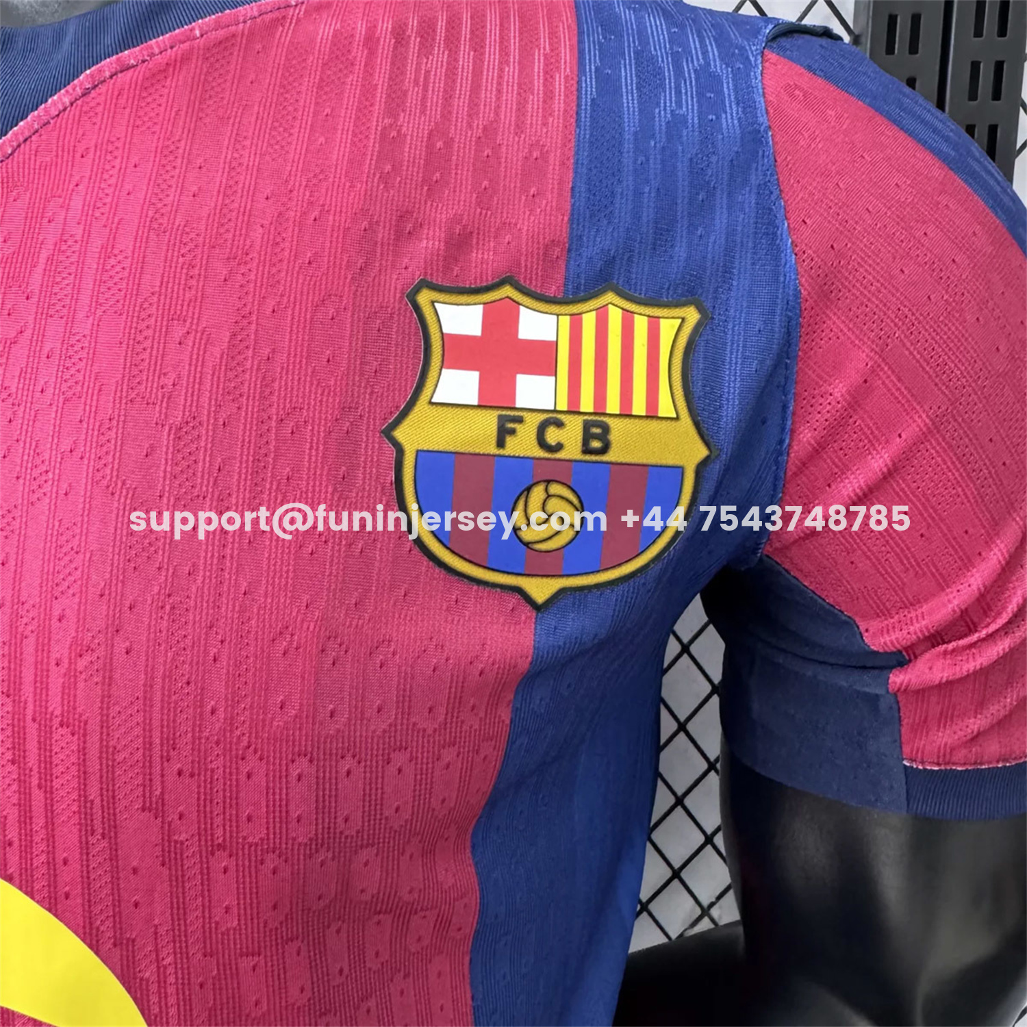 Funinjersey-Barcelona 26-27 Home Jersey - Player Version