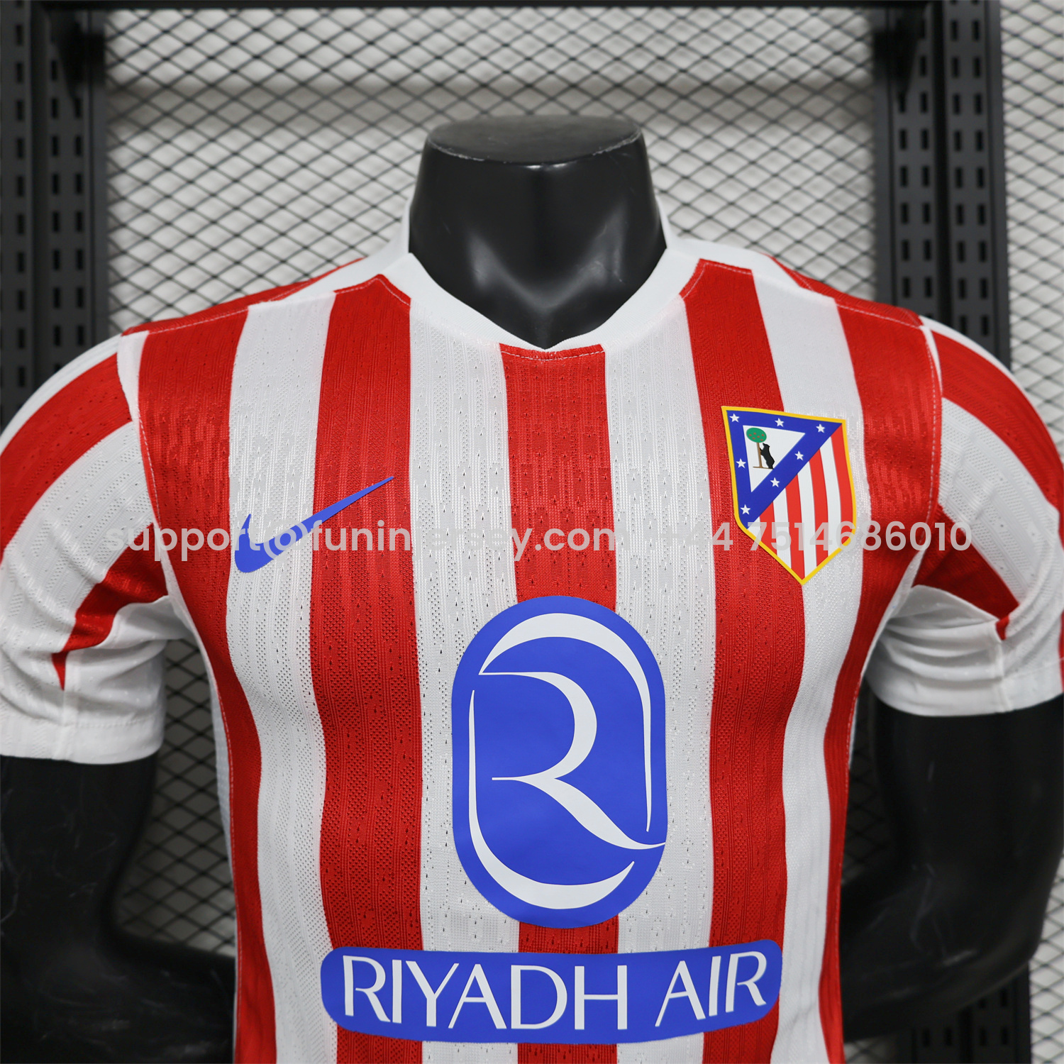 Funinjersey-Atletico Madrid 25-26 Home Jersey - Player Version