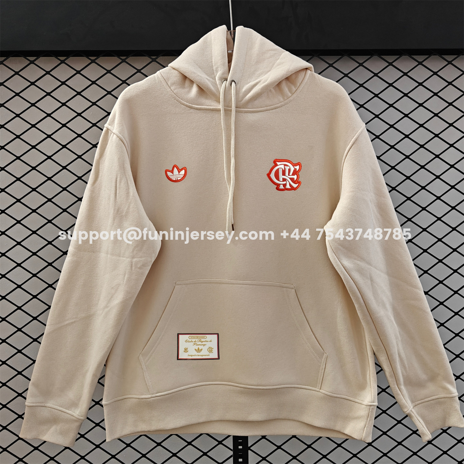 Funinjersey-Flamengo 25-26 Originals Terrace Icon Unisex Pullover Hoodie