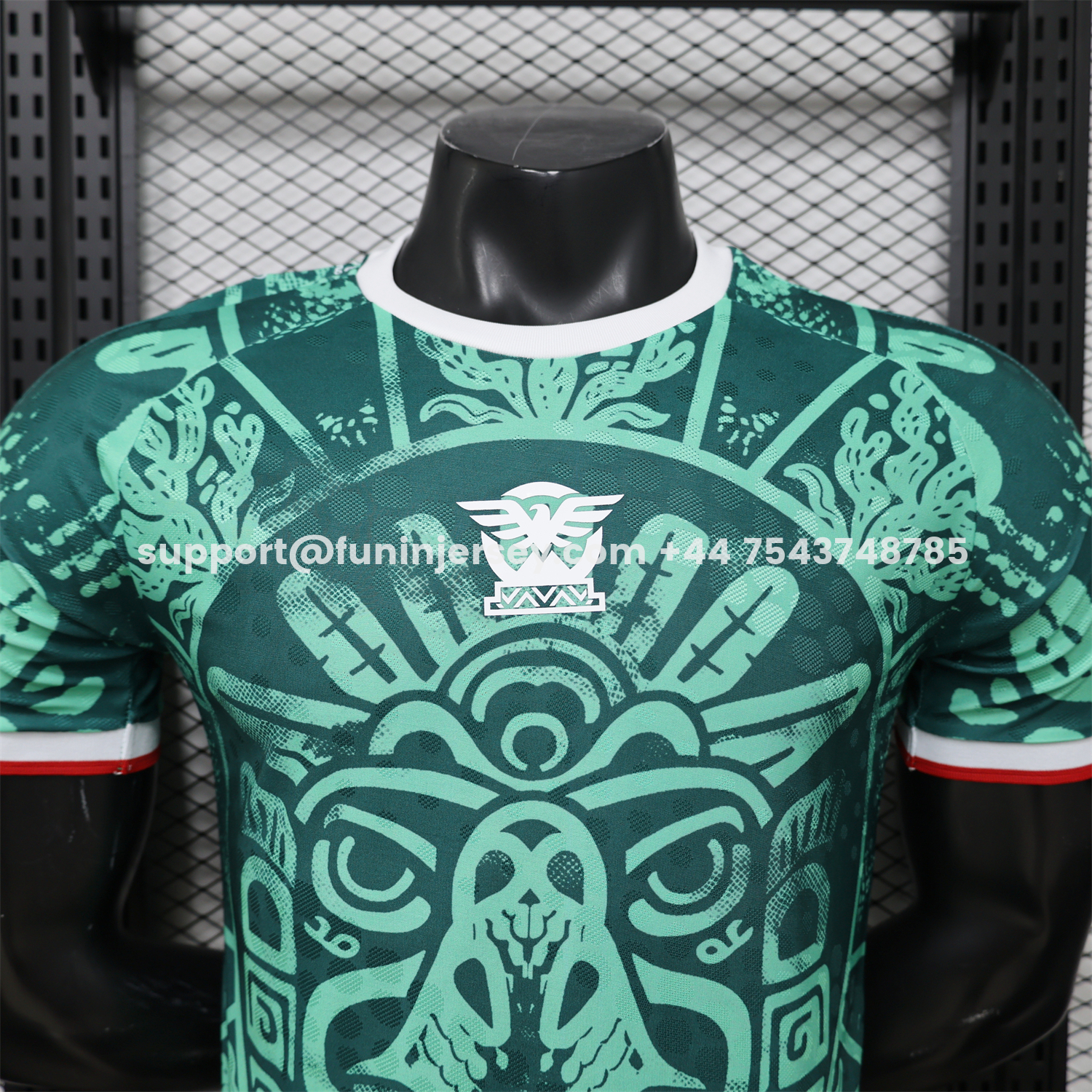 Funinjersey-Mexico 2026 Green Totem Special Jersey - Player Version
