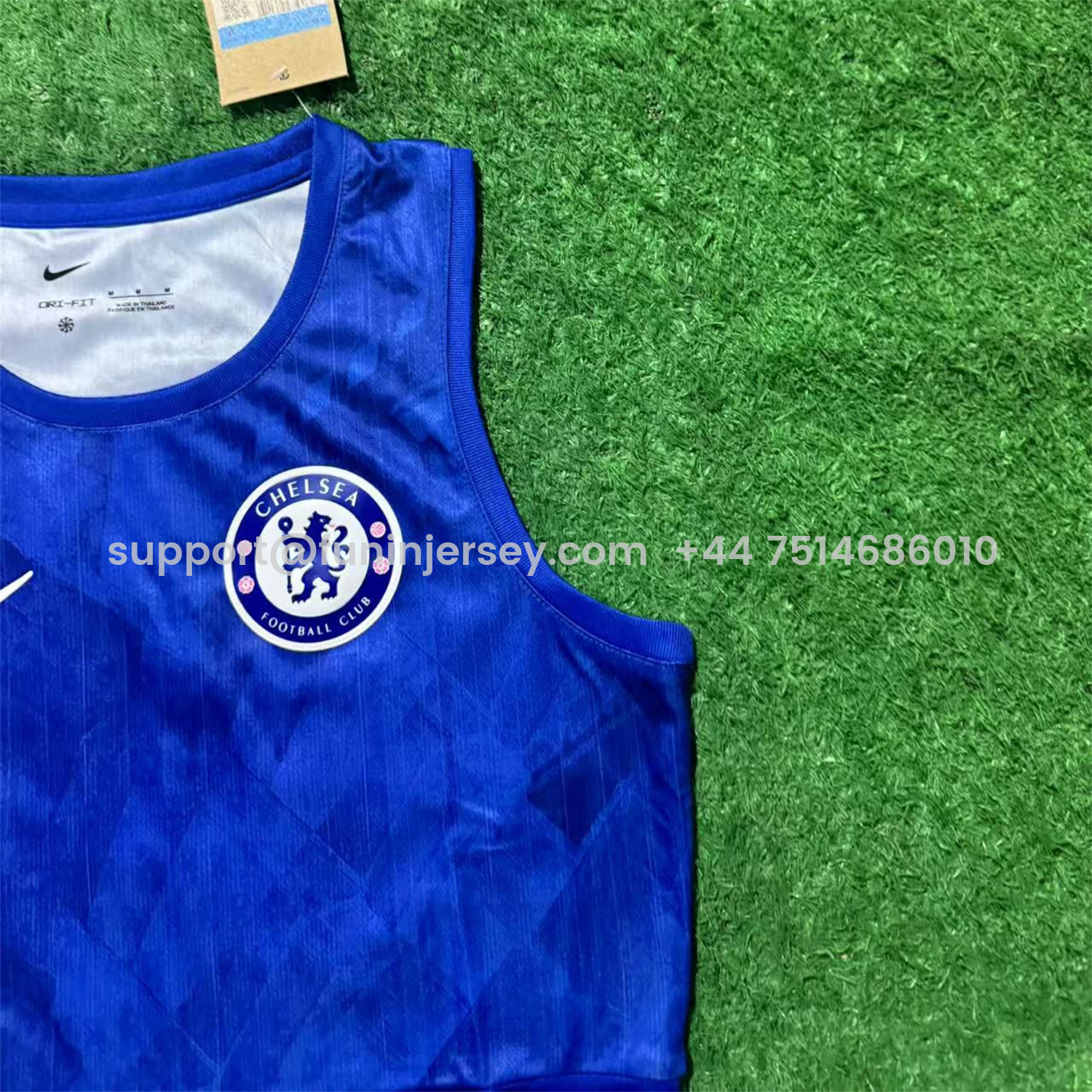 Funinjersey-Women's C.H.E.L.S.E.A 25-26 Home Blue Yoga Vest