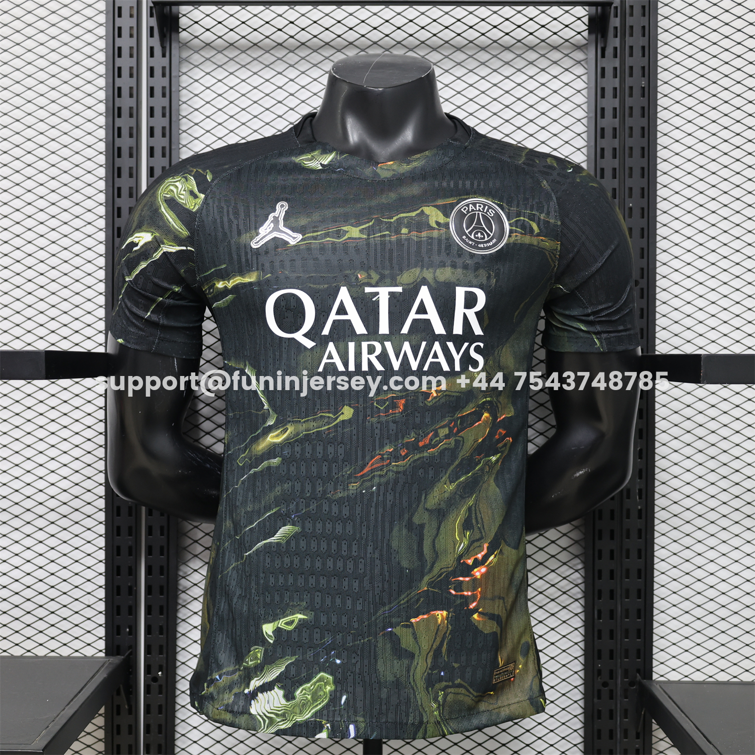 Funinjersey-Paris Saint-Germain PSG 25-26 Night Version Fifth Jersey - Player Version