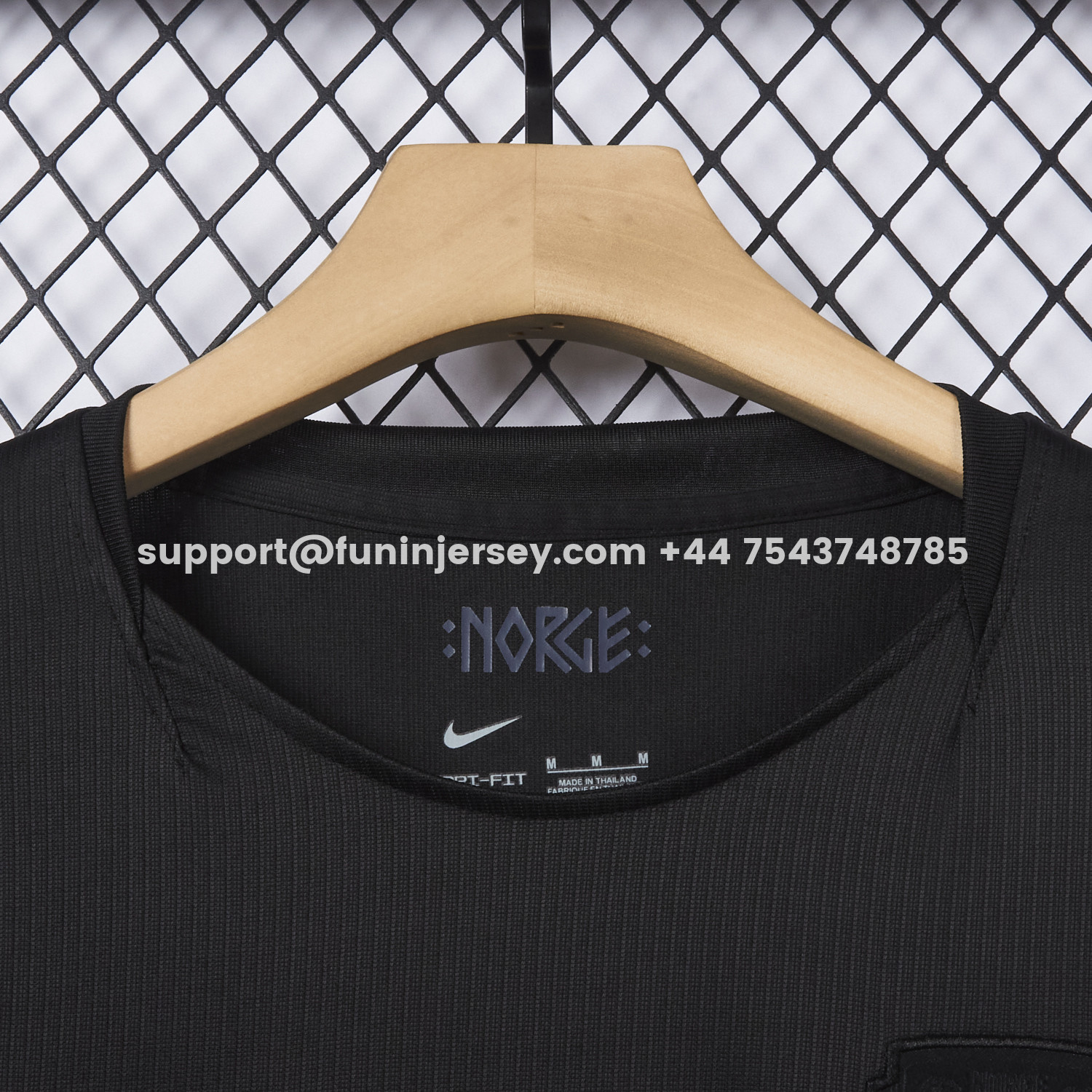 Funinjersey-Norway 2026 Away Black Jersey - Fans Version