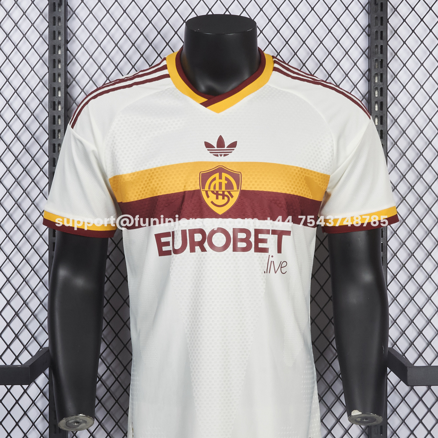 Funinjersey-AS Roma 26-27 Away Jersey - Player Version