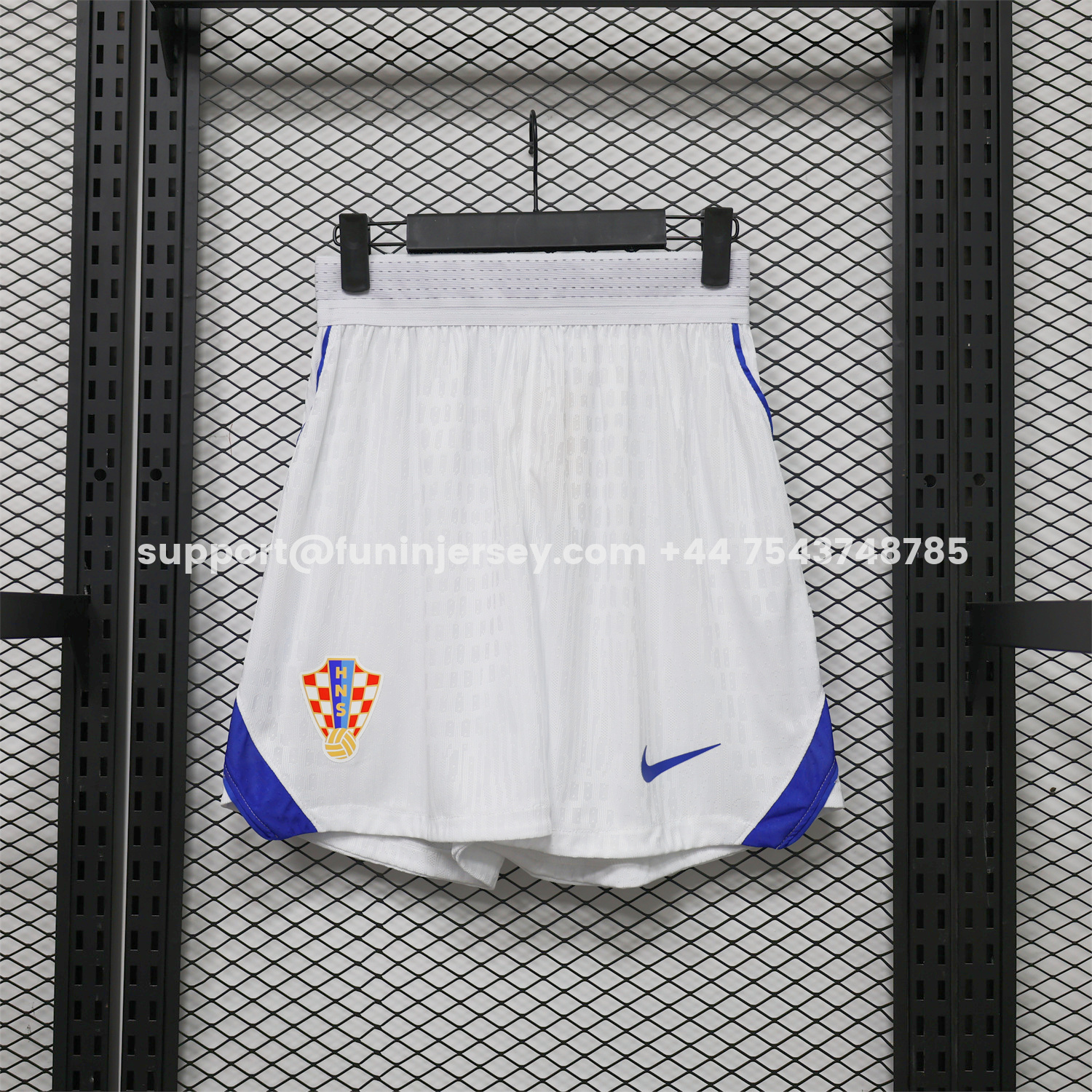 Funinjersey-Croatia 2026 Home Shorts - Player Version