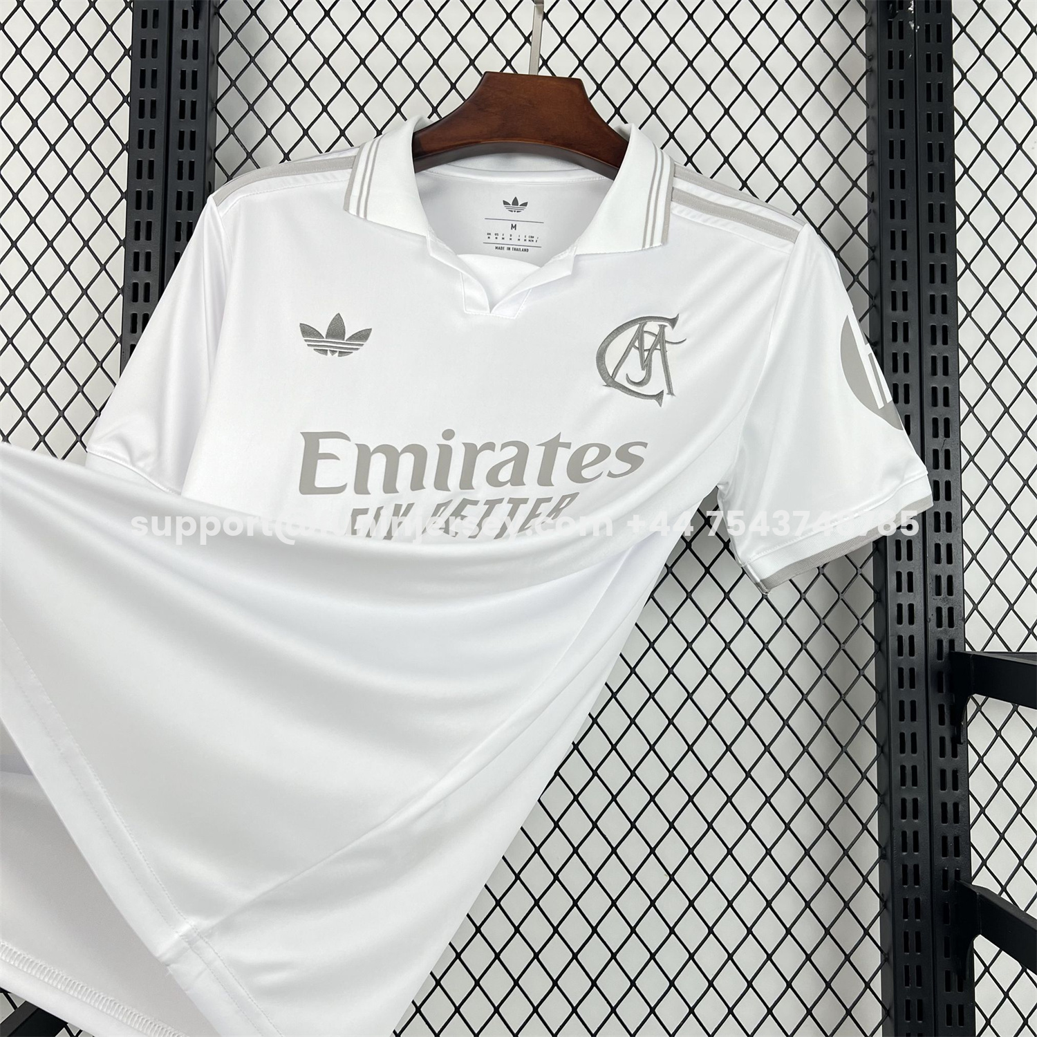 Funinjersey-Real Madrid 26-27 White With Grey Accents Special Edition Jersey - Fans Version