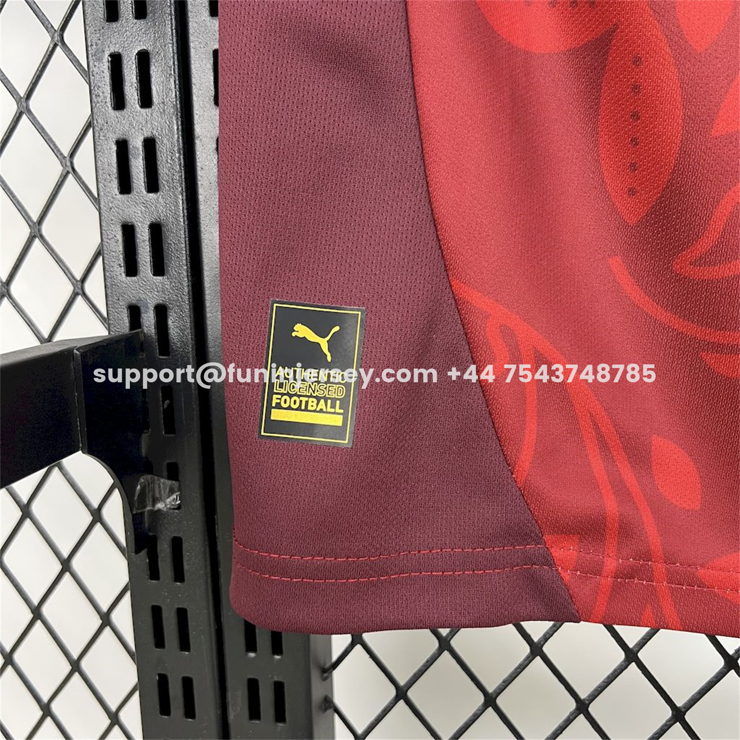 Funinjersey-Portugal 2025-26 Red Flower Training Jersey - Fans Version