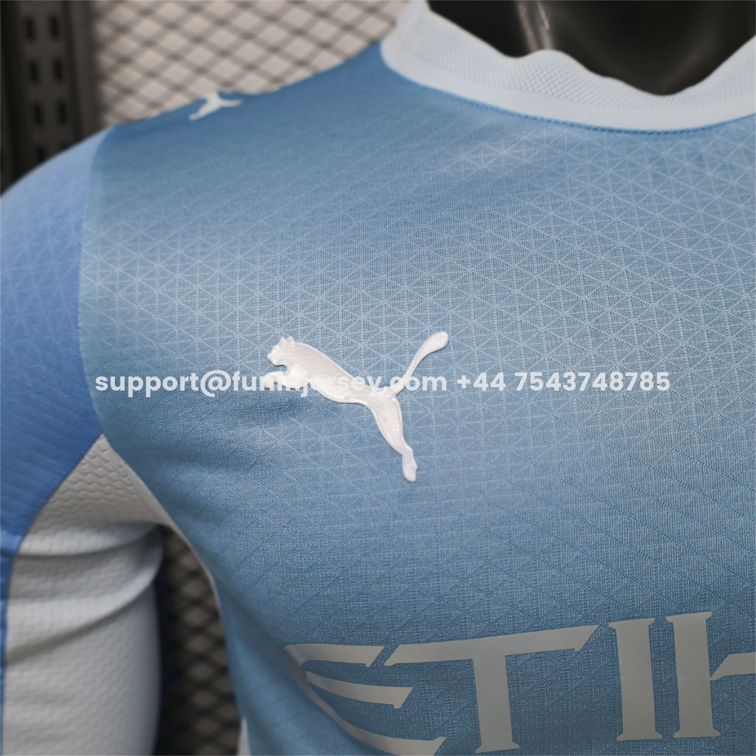 Funinjersey-Manchester City 26-27 Home Long Sleeves Jersey - Player Version