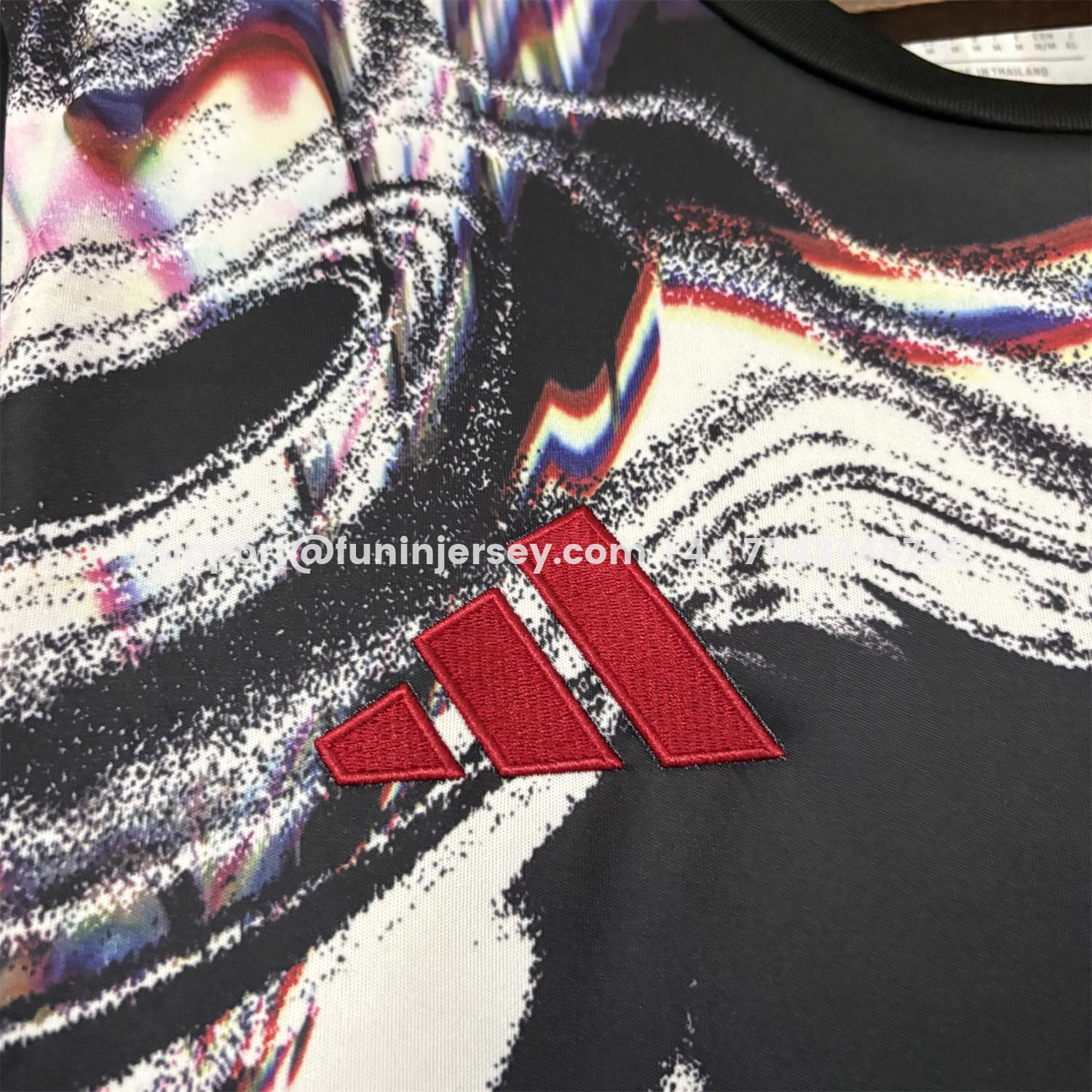 Funinjersey-Manchester United 25-26 Ripples Black Special Jersey - Fans Version