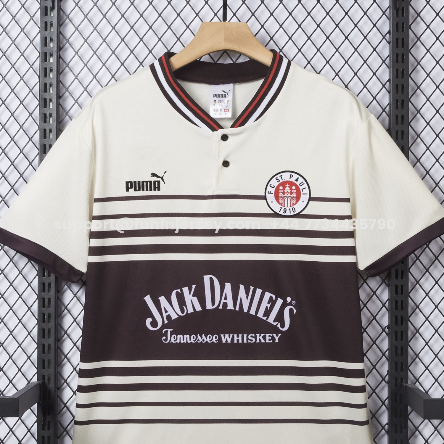 Funinjersey-Retro St. Pauli 1997-98 Home Jersey