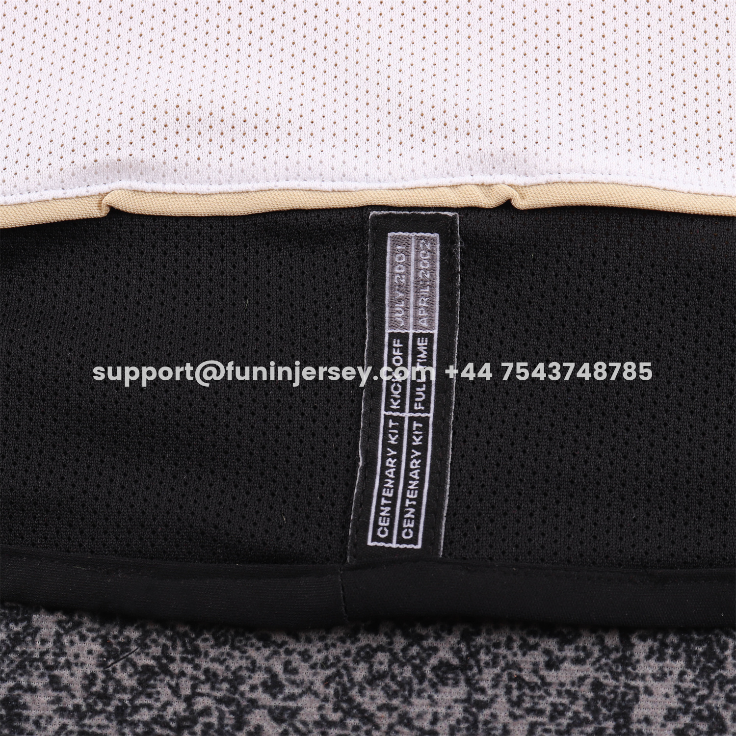 Funinjersey-Retro Manchester United 2001-02 100th Centery Kids Kit - White