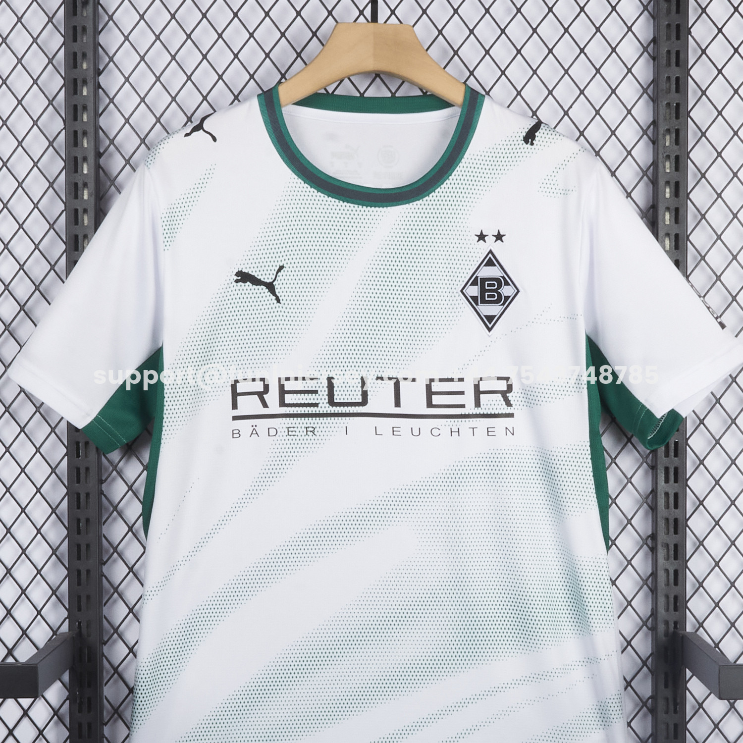 Funinjersey-Borussia Mönchengladbach 26-27 Home Jersey - Fans Version