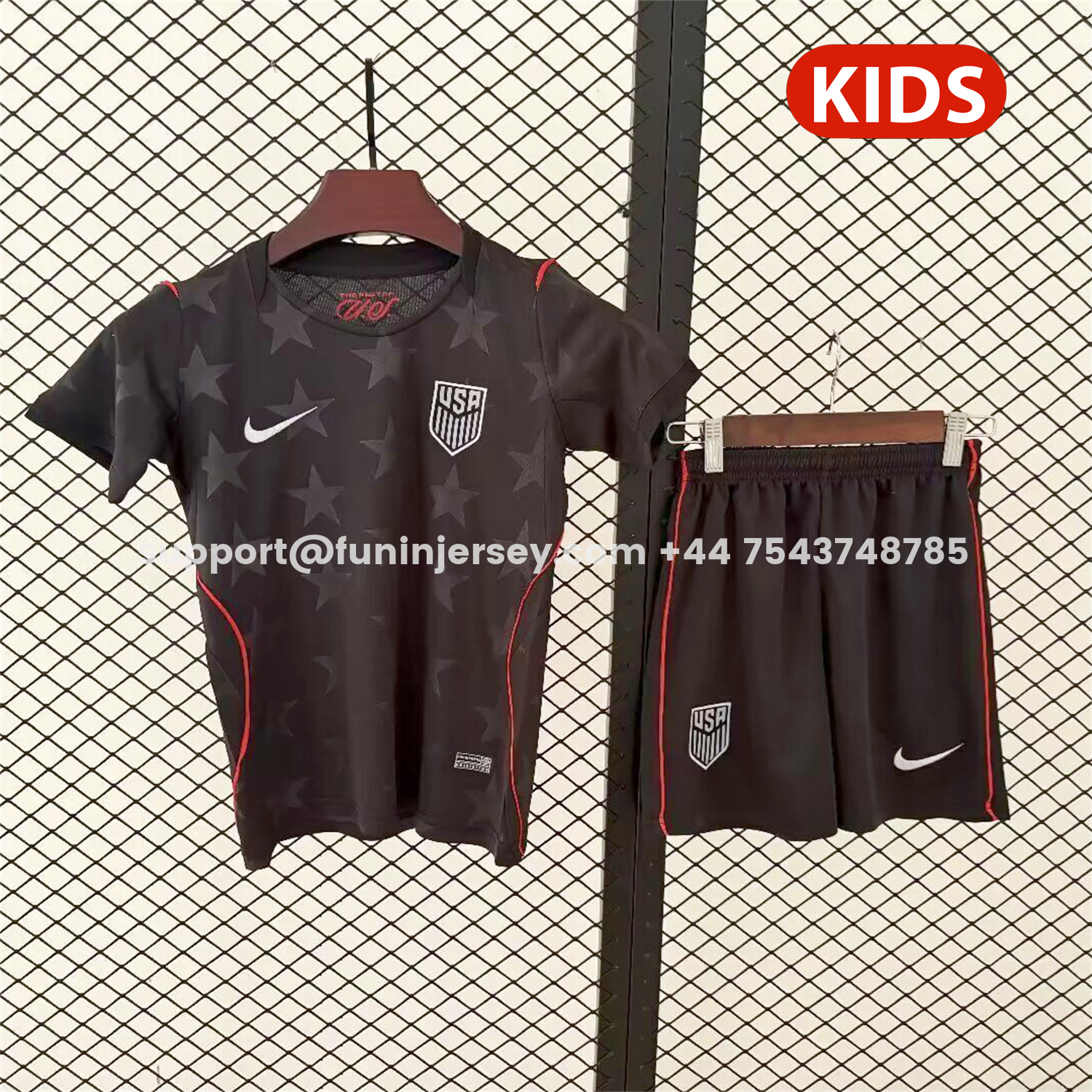 Funinjersey-United States USA 2026 Away Kids Kit