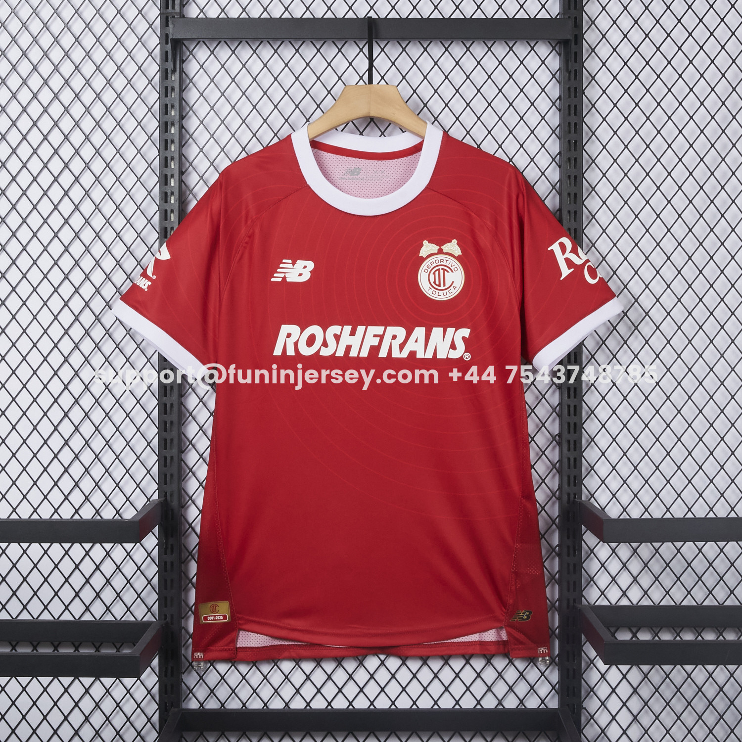 Funinjersey-Toluca 25-26 Red Special Jersey - Fans Version