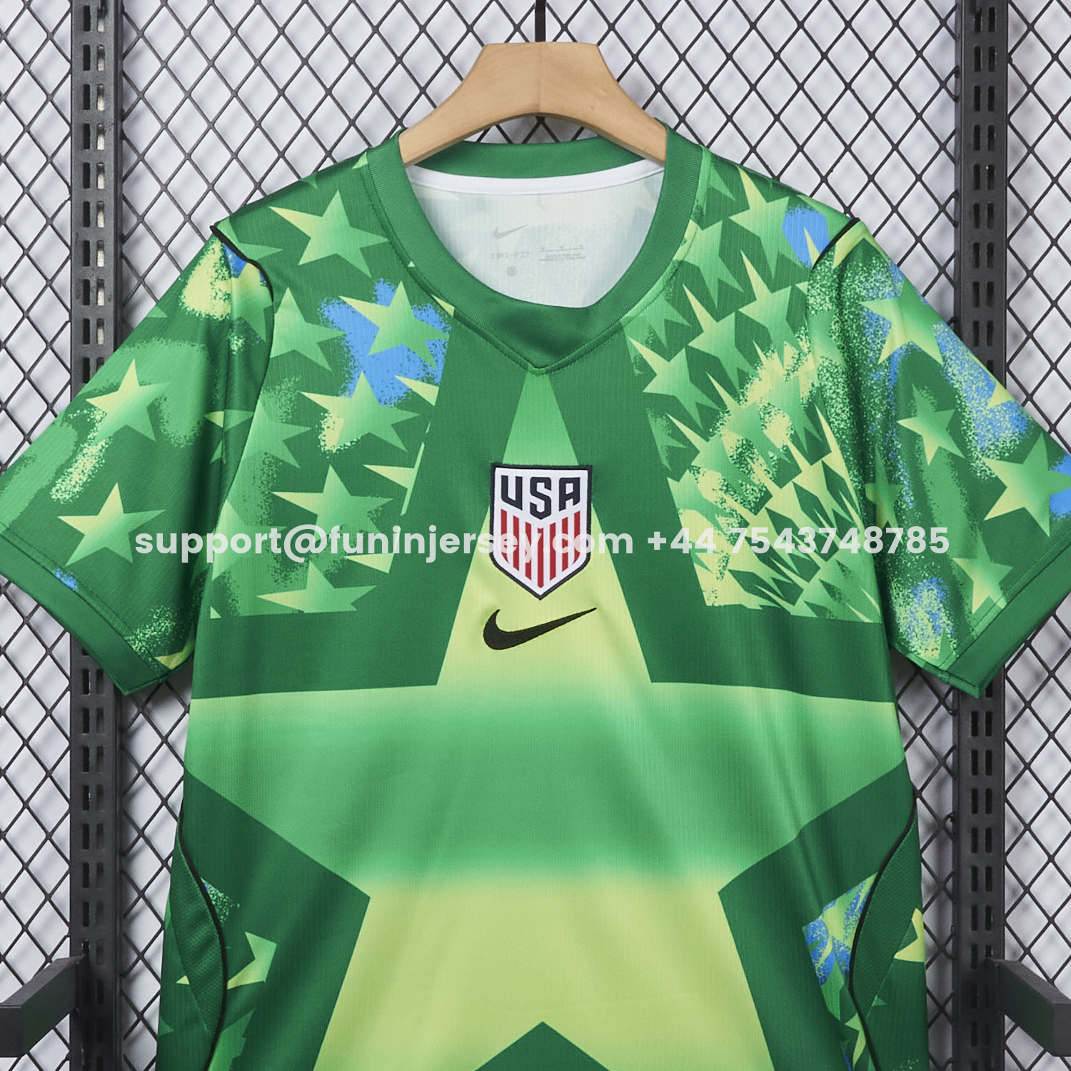 Funinjersey-United States USA 2026 Green Goalkeeper Jersey - Fans Version