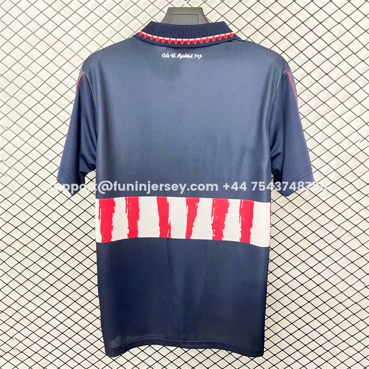 Funinjersey-Retro Atletico Madrid 1997-98 Away Jersey
