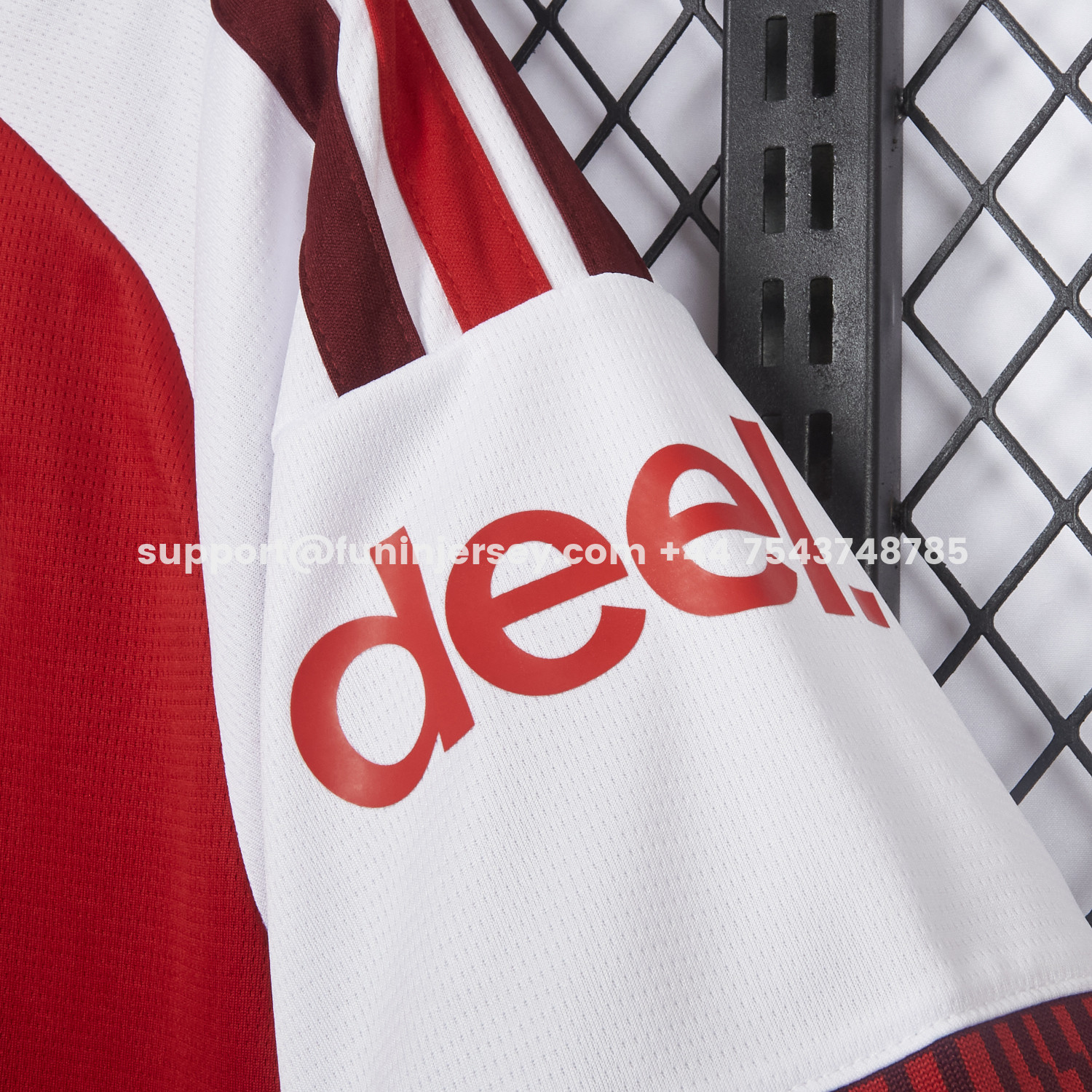 Funinjersey-【Champion 26 Font】Arsenal 26-27 Home Jersey - Fans Version