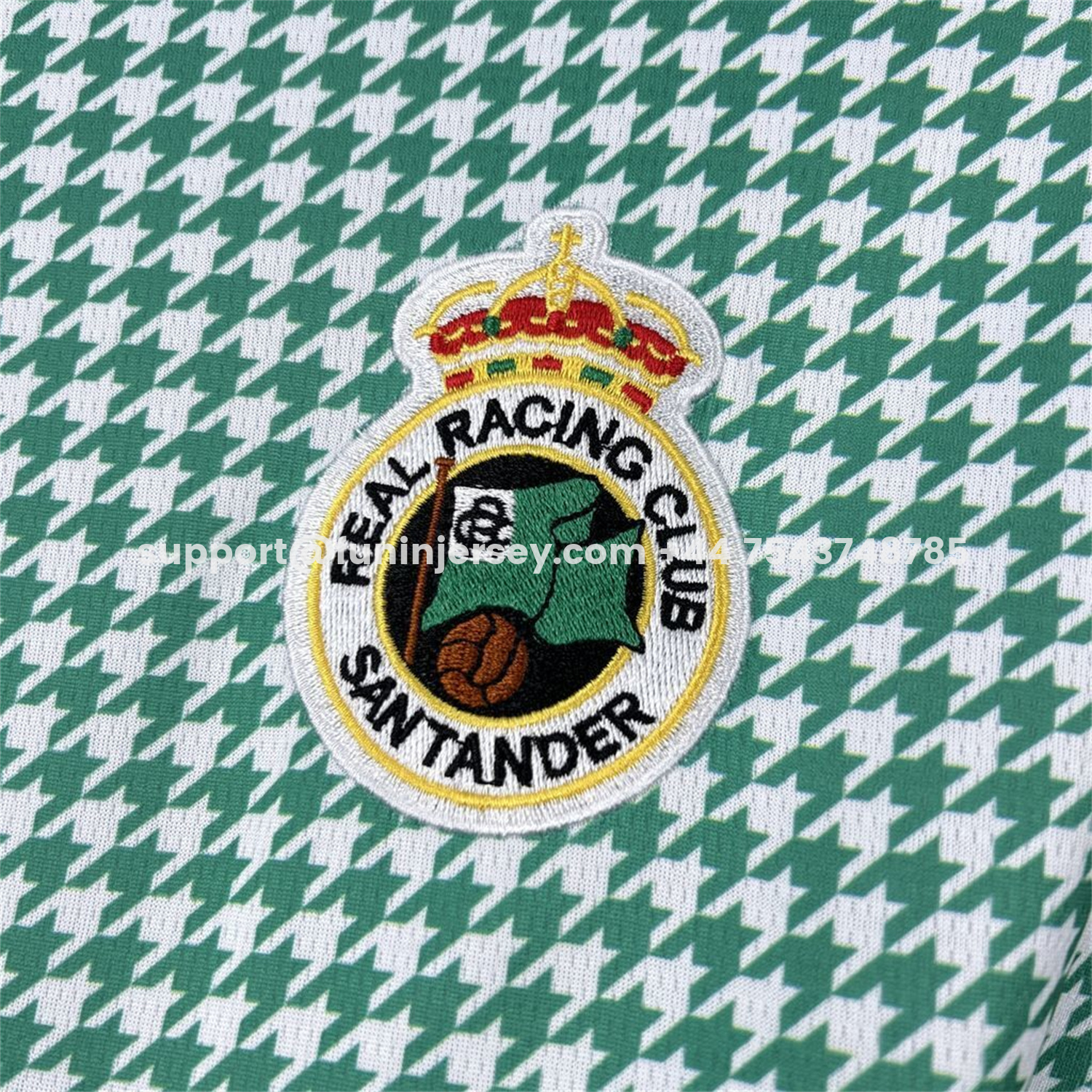 Funinjersey-Racing de Santander 25-26 White And Green Special Jersey - Fans Version