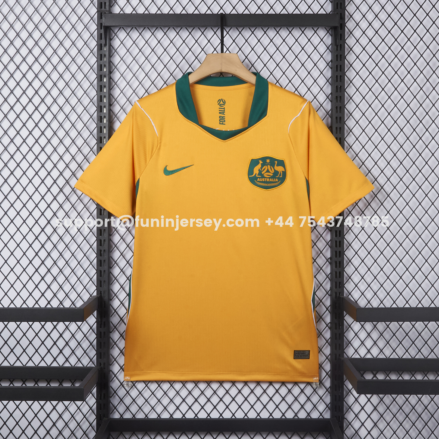 Funinjersey-Australia 2026 Home Jersey - Fans Version