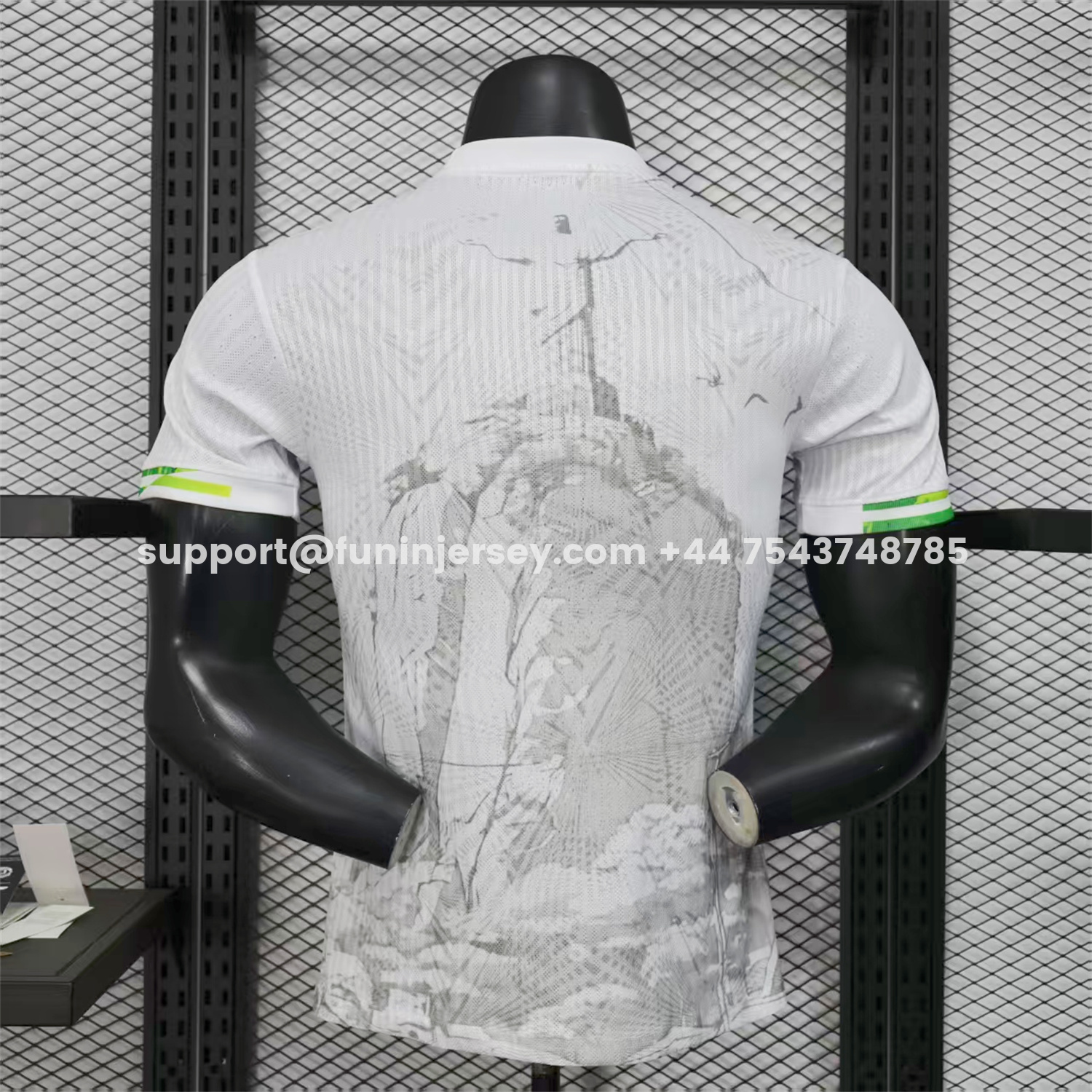 Funinjersey-Brazil 25-26 Christ the Redeemer Statue White Jersey - Player Version