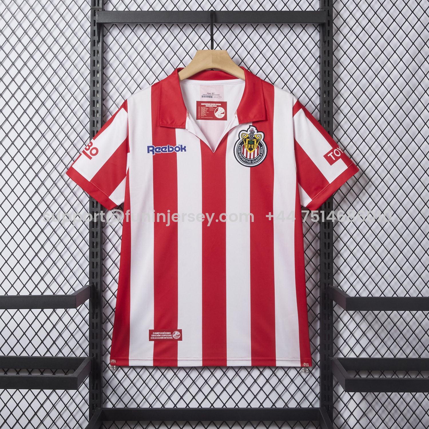 Funinjersey-Retro Chivas de Guadalajara 2007-08 Champion Special Jersey