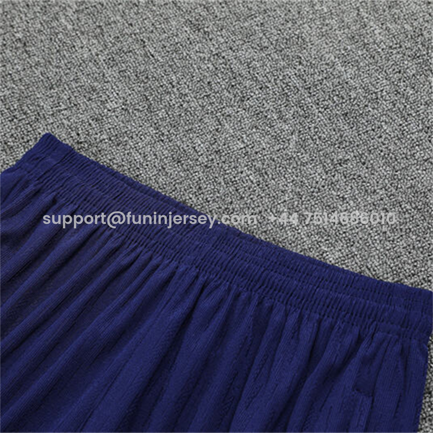 Funinjersey-Barcelona 25-26 Long Sleeve Training Set - Purple Camouflage Top & Blue Pants