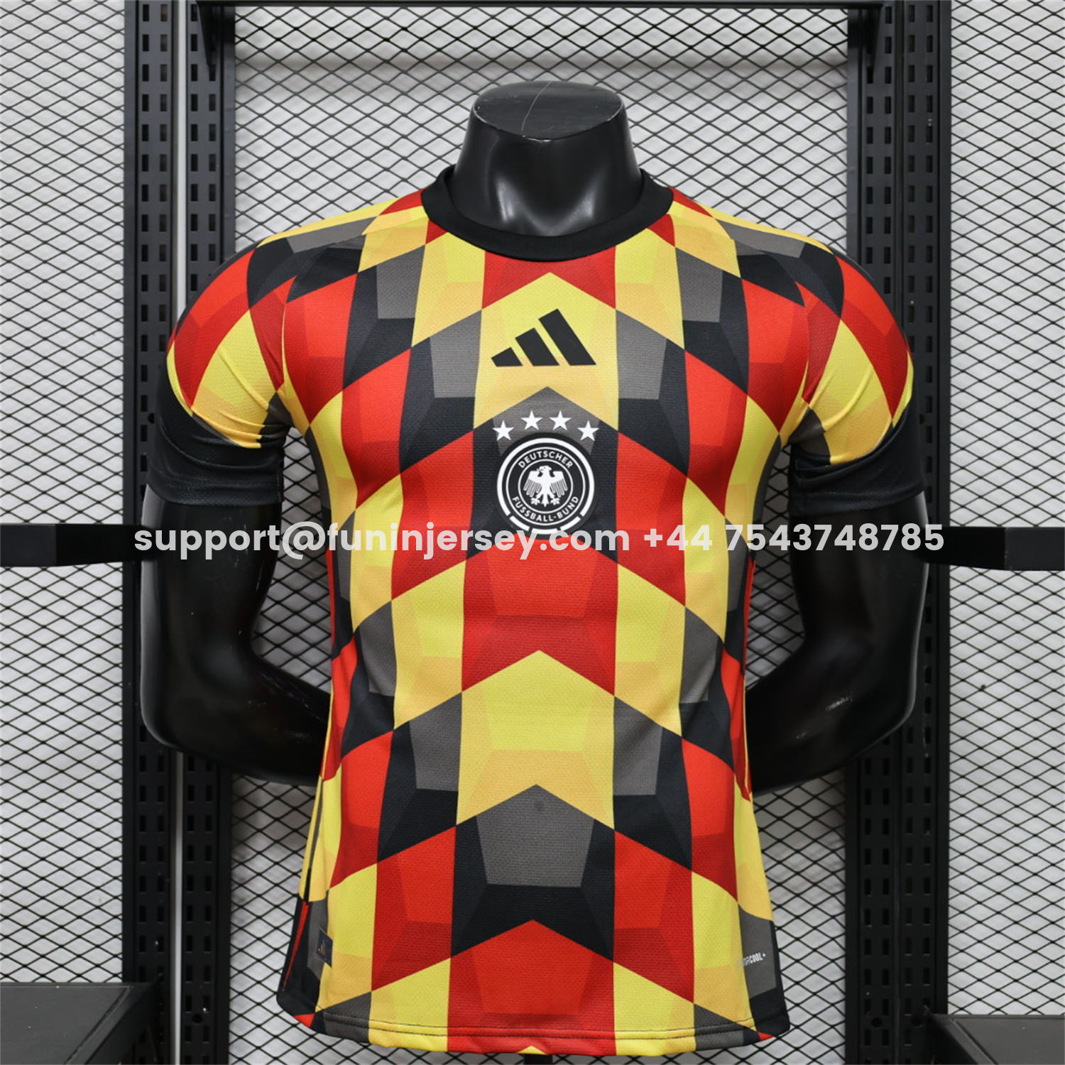 Funinjersey-Germany 2026 Red Yellow Black Special Jersey - Player Version