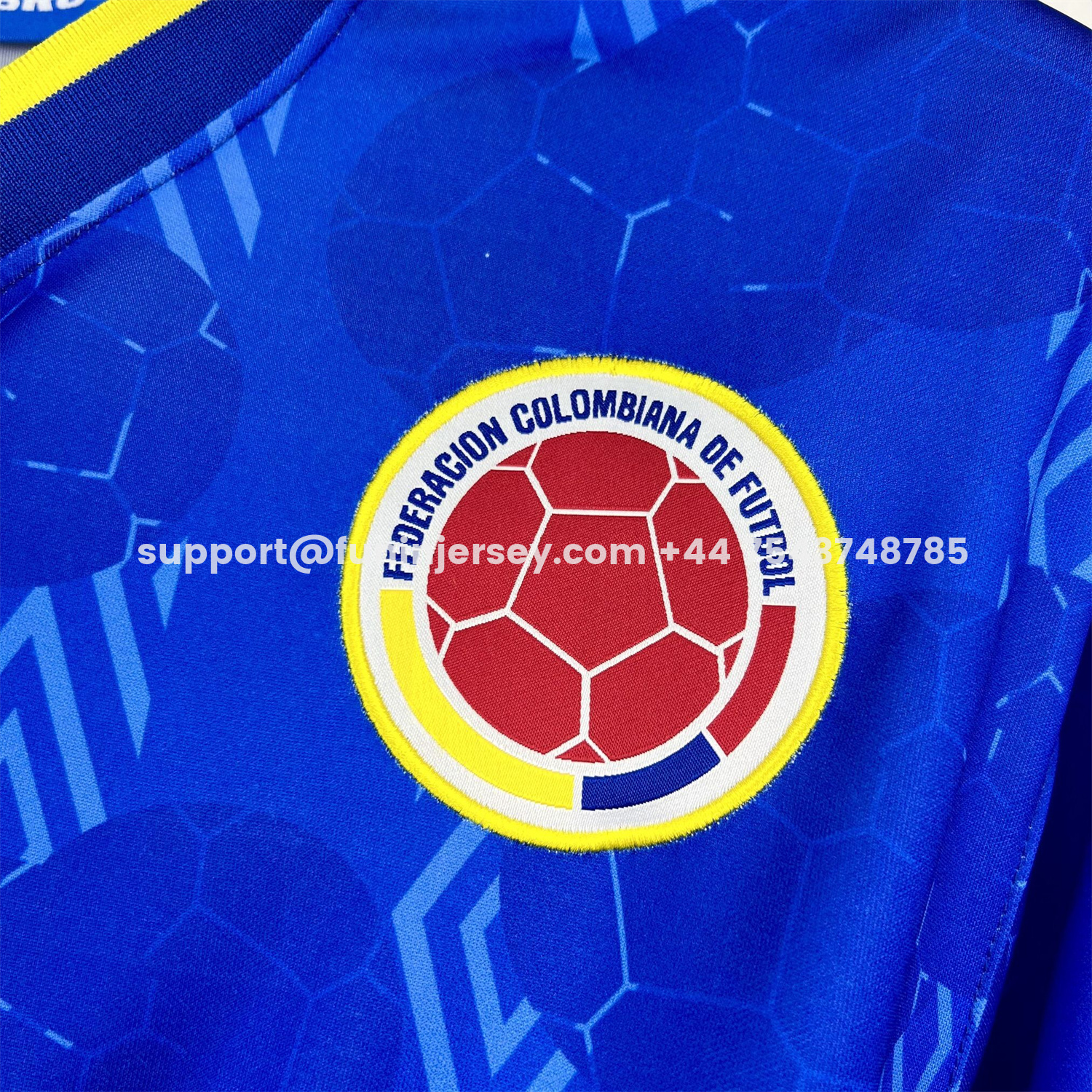 Funinjersey-Retro Colombia 1994 Away Long Sleeves Jersey