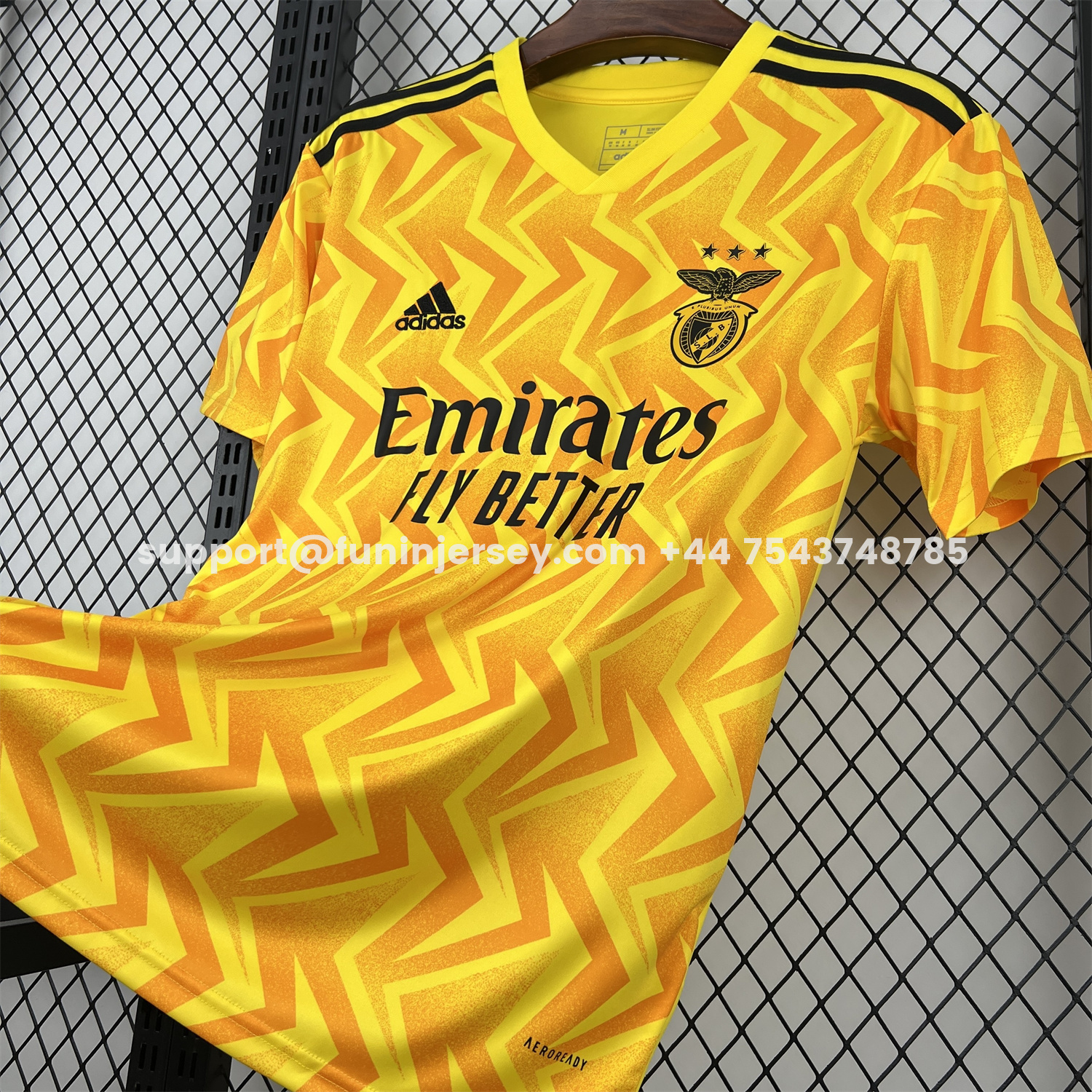 Funinjersey-Retro Benfica 2022-23 Away Jersey