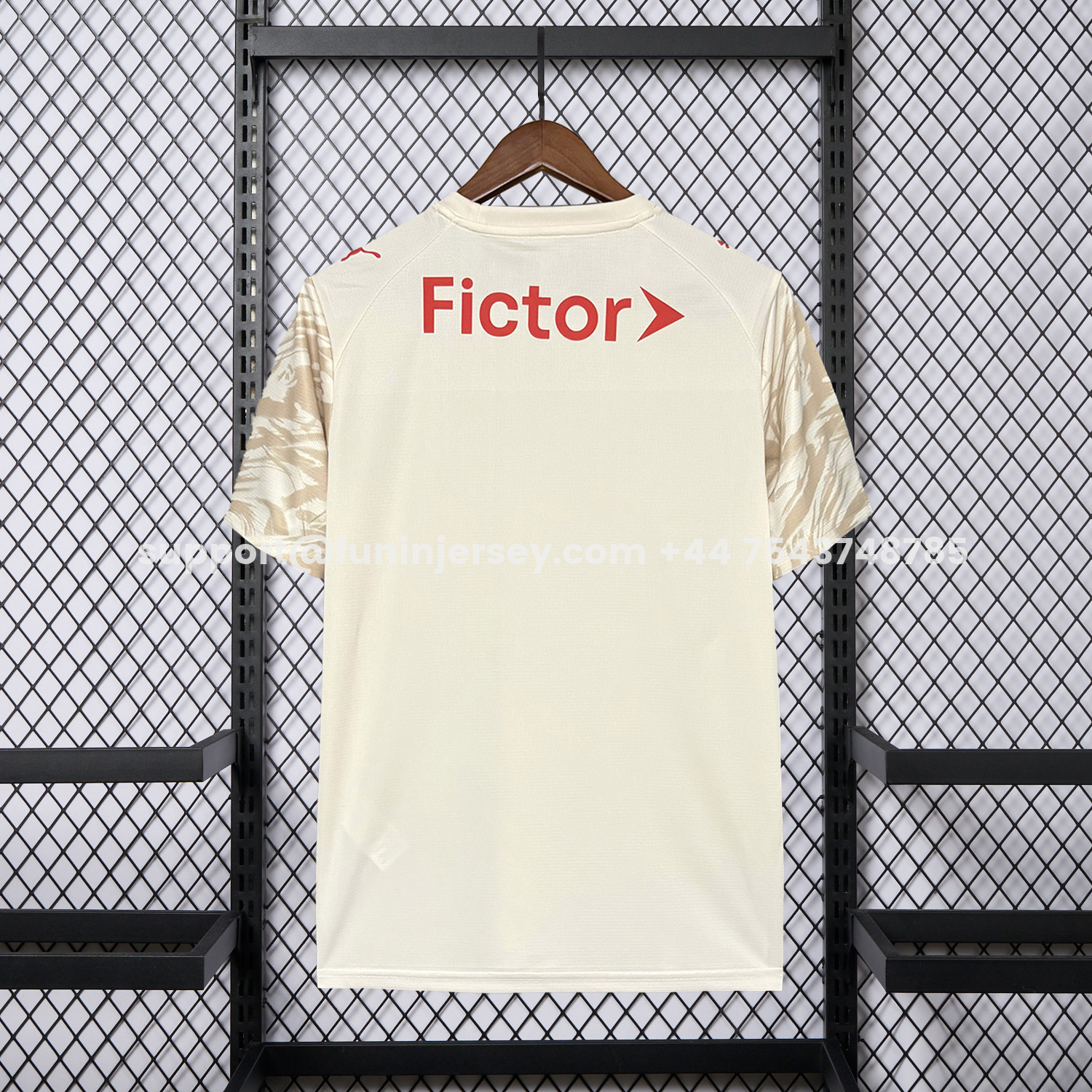 Funinjersey-Palmeiras 26-27 Off-White Goalkeeper Jersey - Fans Version