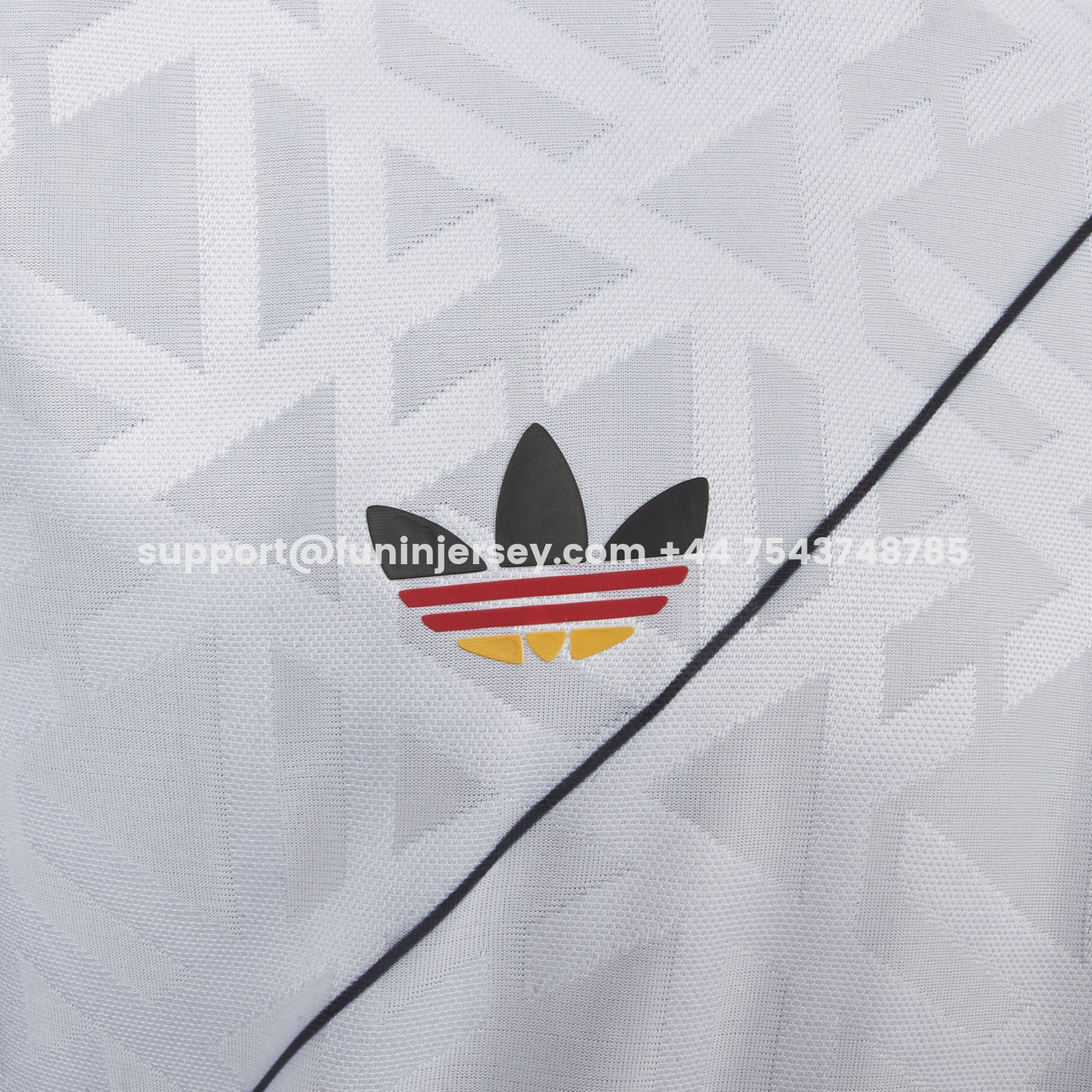 Funinjersey-Germany 2026 Diagonal Stripes White Special Jersey - Player Version