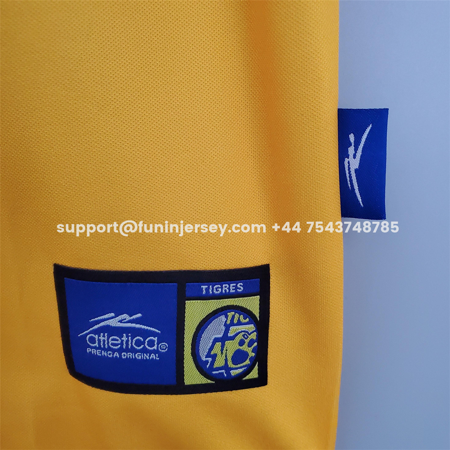 Funinjersey-Retro Tigres UANL 2001-02 Home Jersey