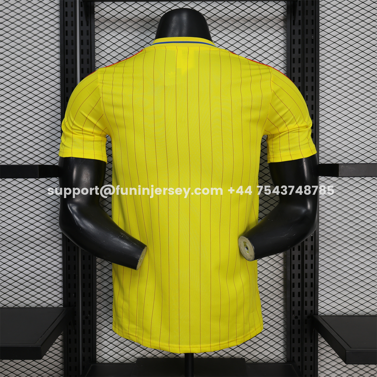 Funinjersey-Colombia 2026 Terrace Icon Retro Casual Style Yellow Jersey - Player Version