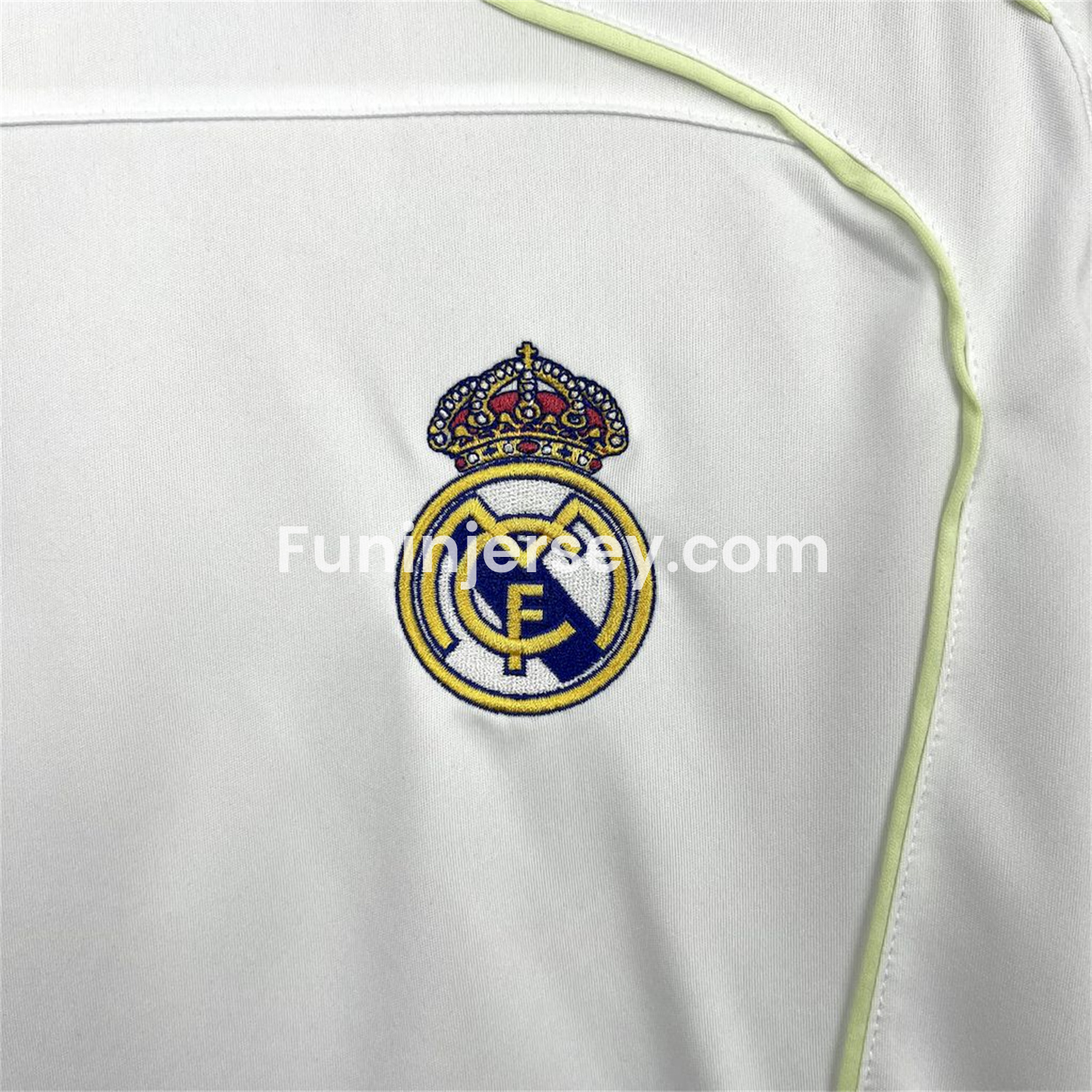 Funinjersey-Real Madrid 25-26 Urban Purist Throwback White Jersey - Fans Version