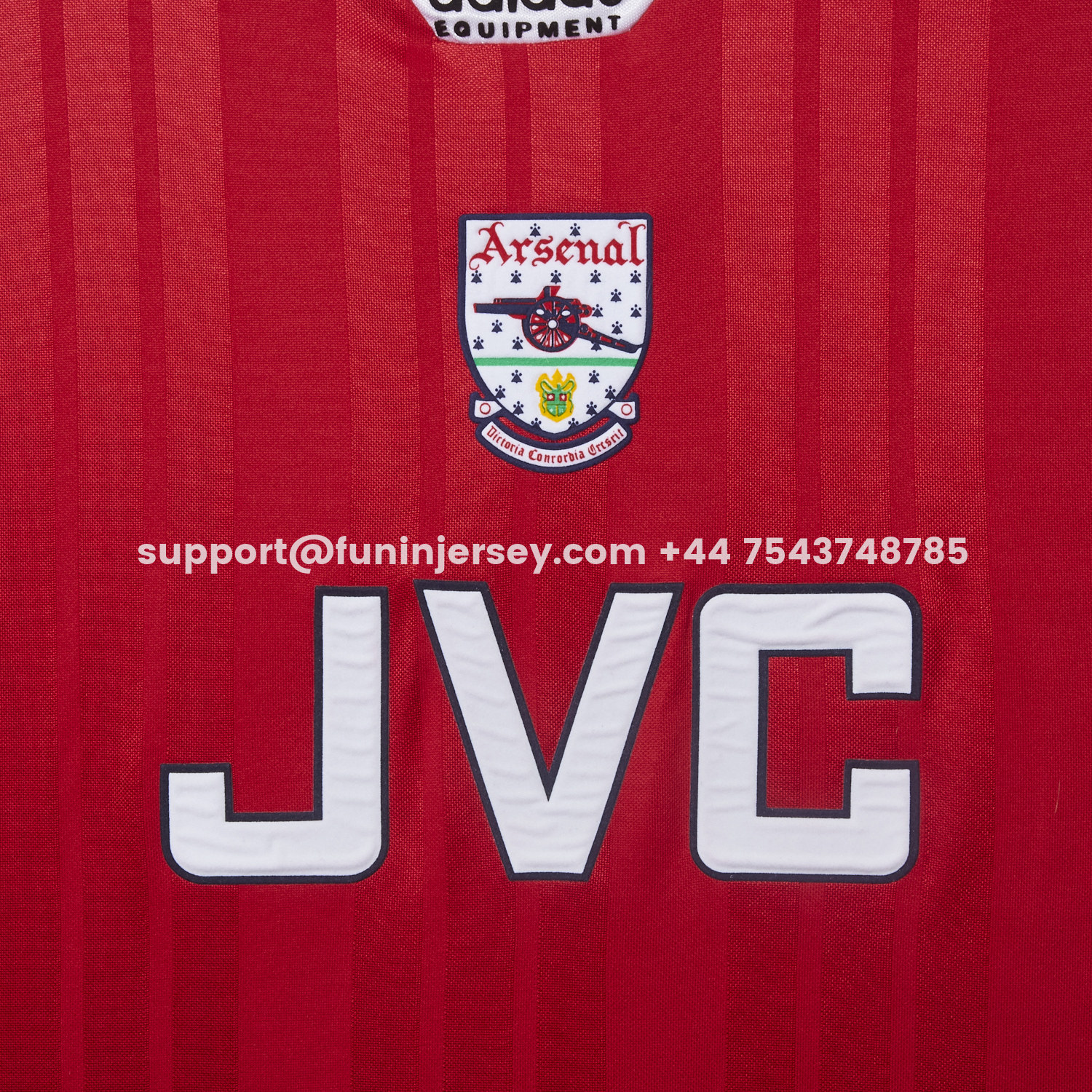 Funinjersey-Retro Arsenal 92-94 Home Long Sleeves Jersey