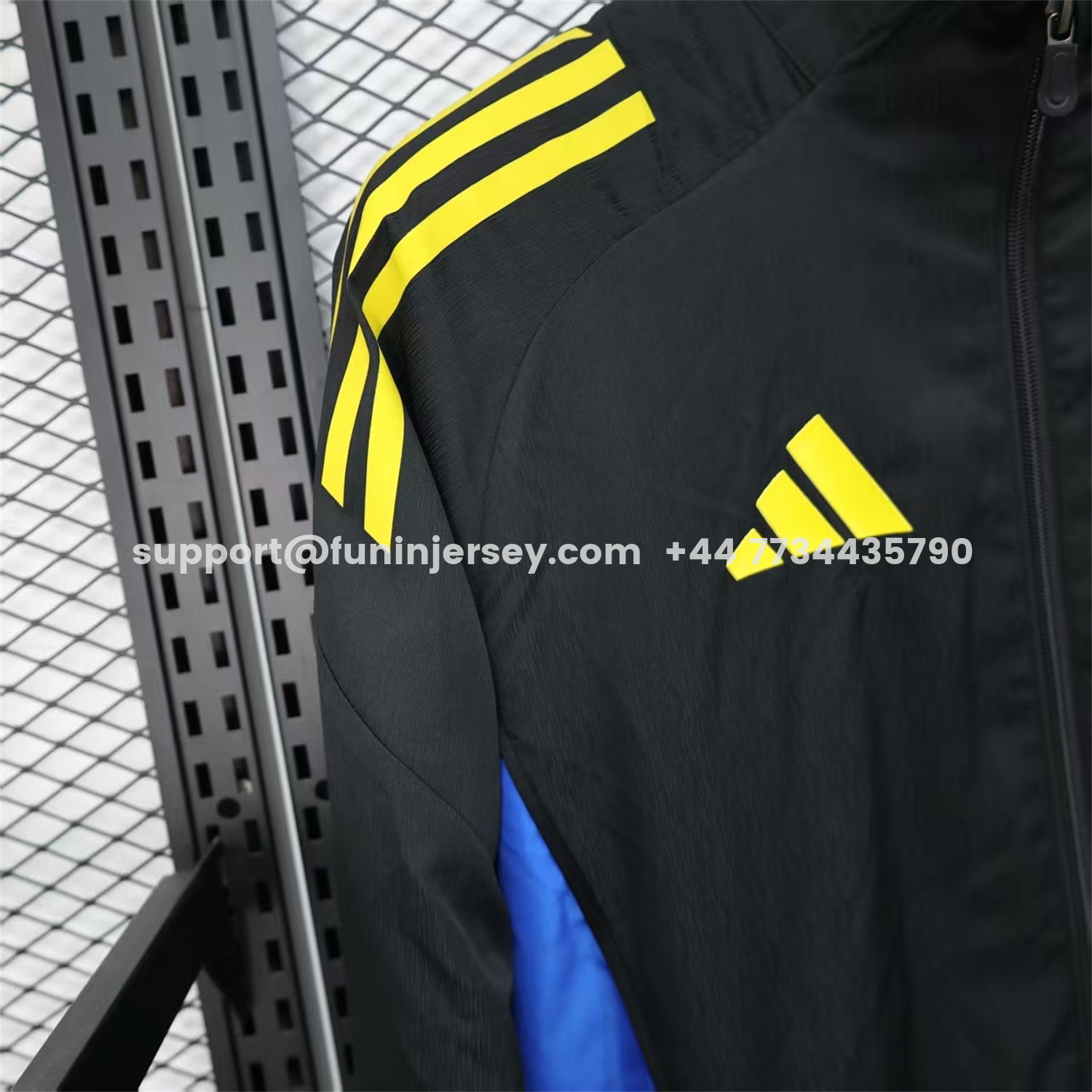 Funinjersey-Manchester United 25-26 Black Windbreaker Jacket