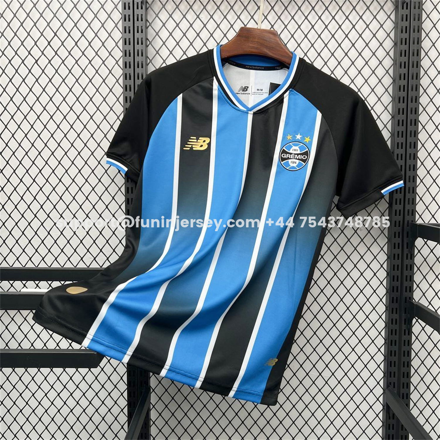 Funinjersey-Gremio 26-27 Home Unsponsored Jersey - Fans Version