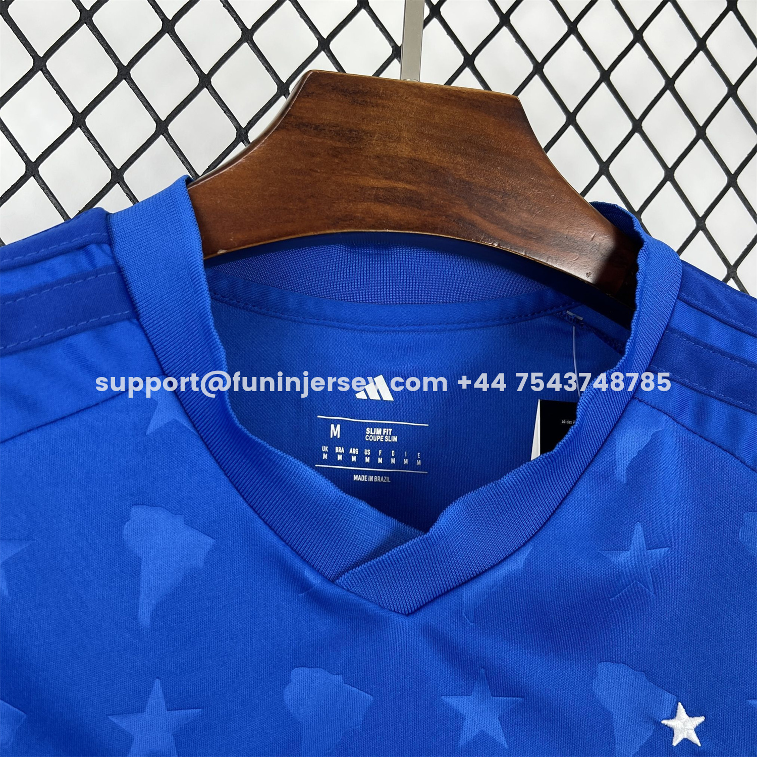 Funinjersey-Women's Cruzeiro 25-26 Home Blue Cropped Jersey