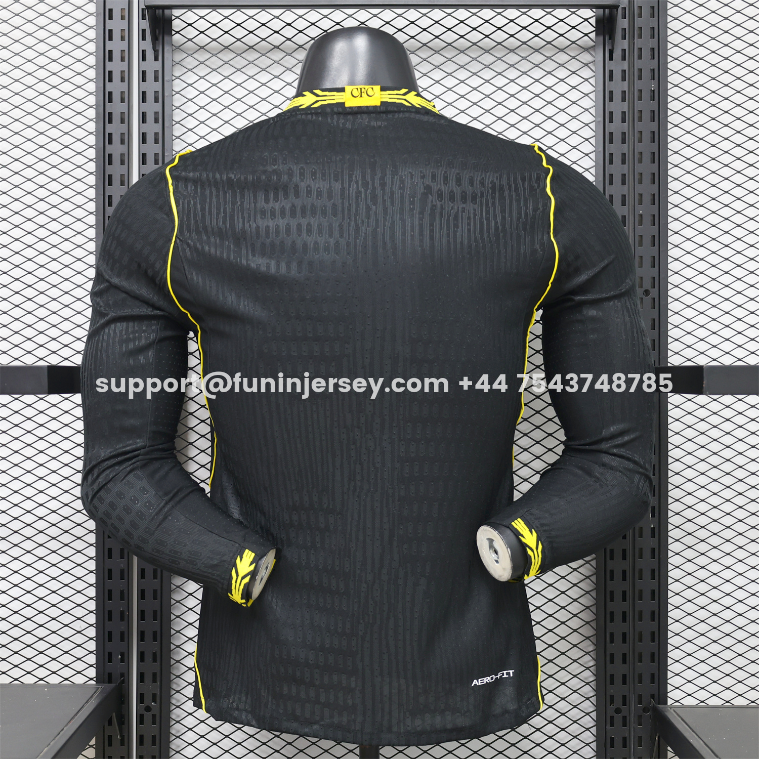 Funinjersey-C.H.E.L.S.E.A 26-27 Away Long Sleeves Jersey - Player Version