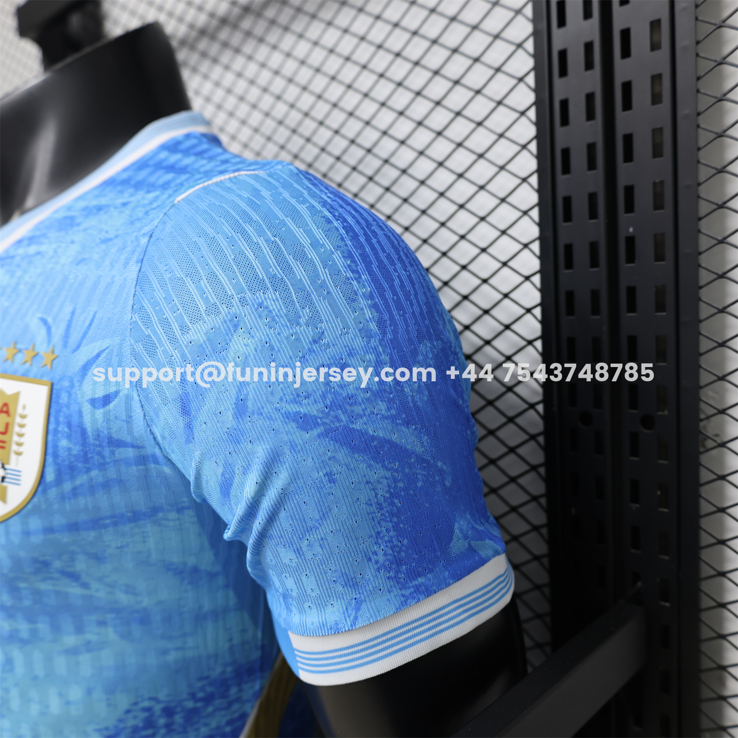 Funinjersey-Uruguay 2026 Ice Blue Special Jersey - Player Version