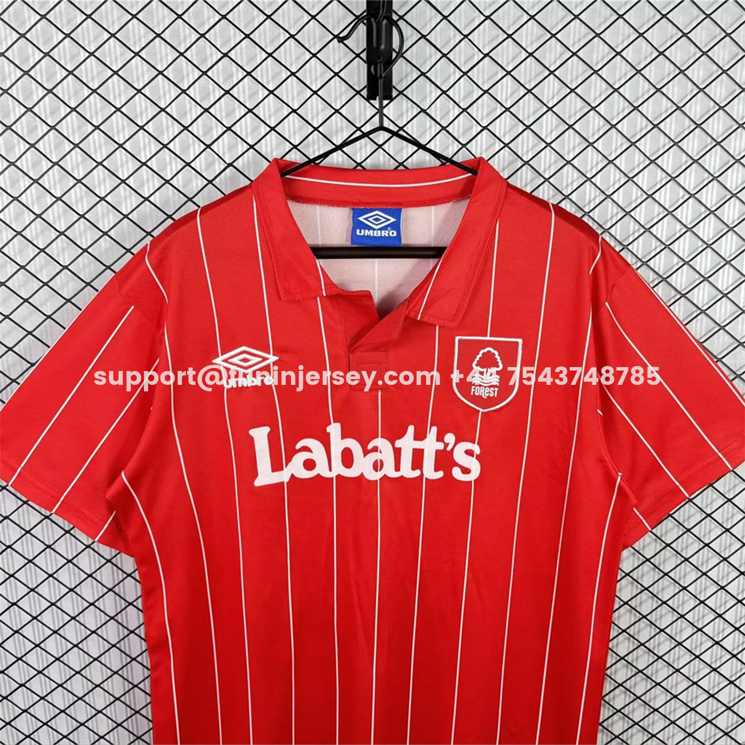Funinjersey-Retro Nottingham Forest 1993-94 Home Jersey