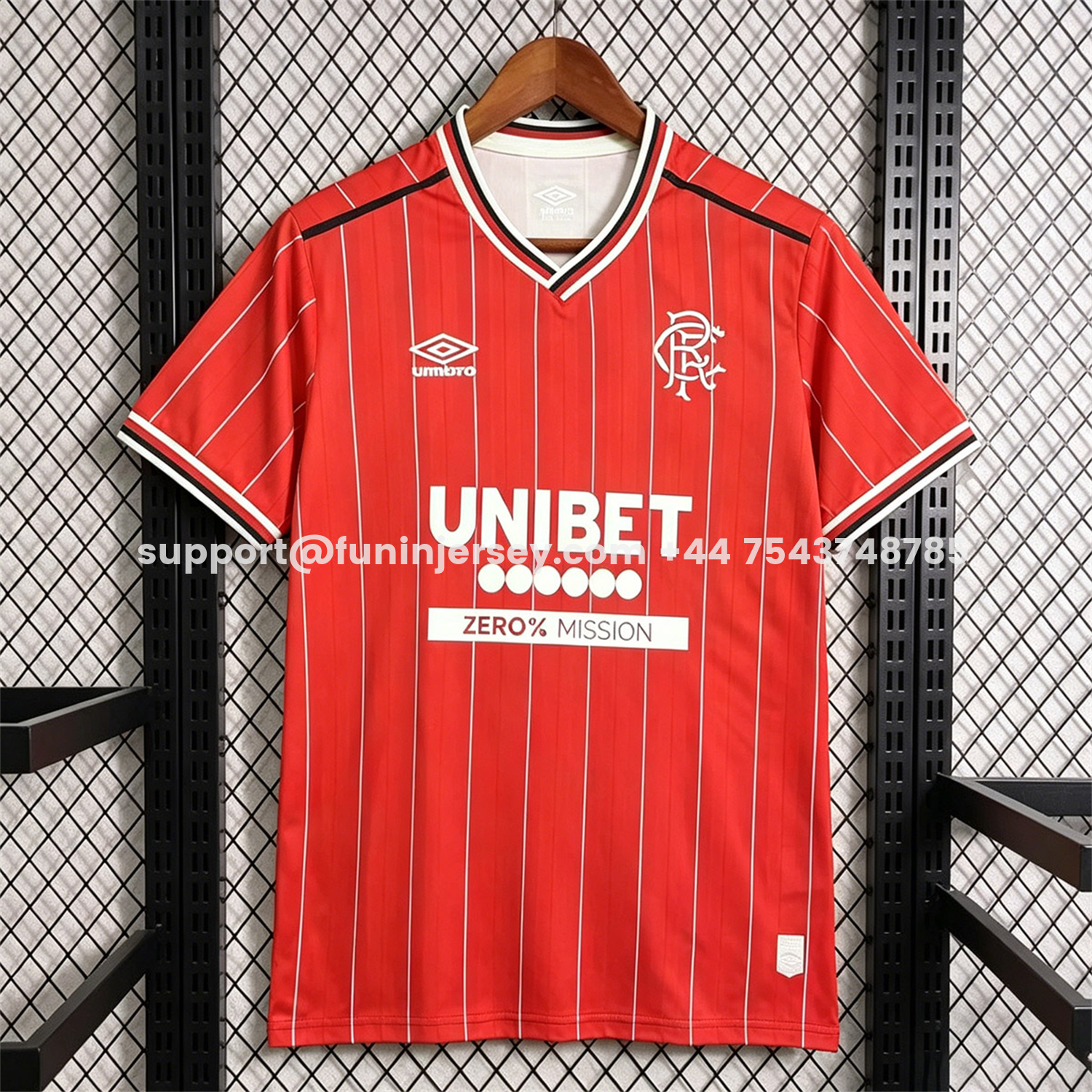 Funinjersey-Glasgow Rangers 26-27 Away Jersey - Fans Version