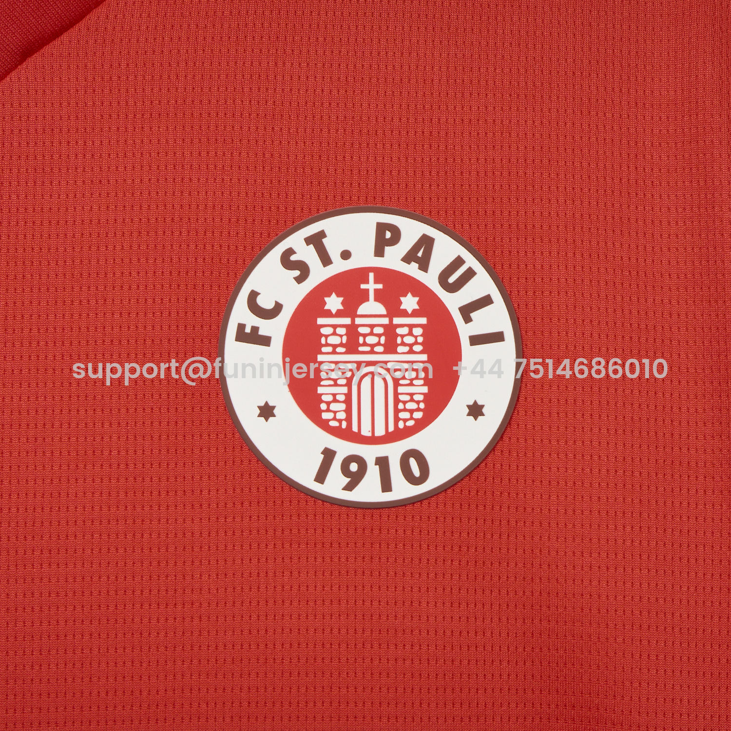 Funinjersey-St. Pauli 25-26 Fourth Red Jersey - Fans Version