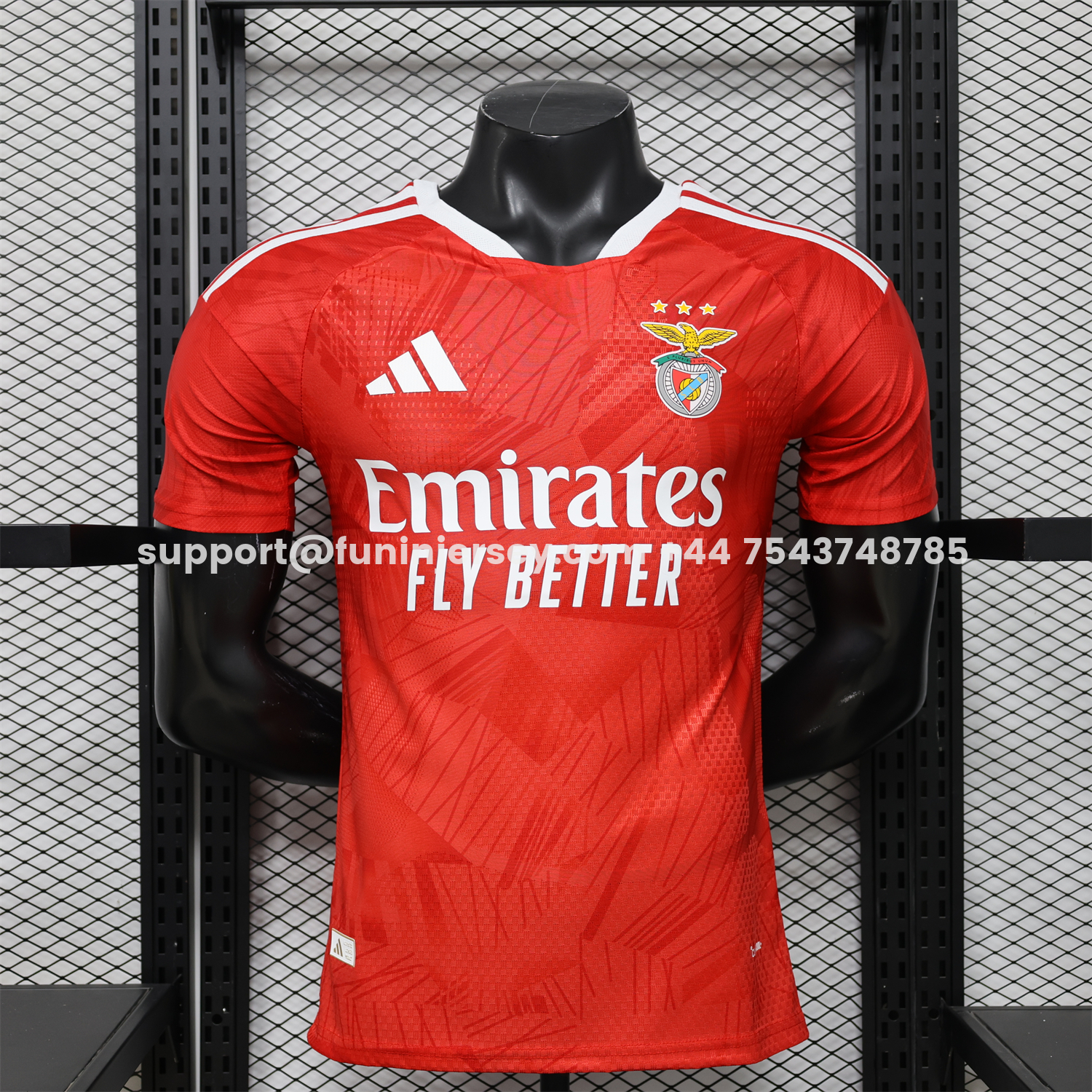 Funinjersey-Benfica 26-27 Home Jersey - Player Version