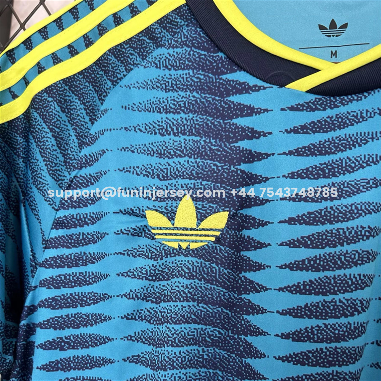 Funinjersey-Colombia 2026 Away Blue Jersey - Fans Version