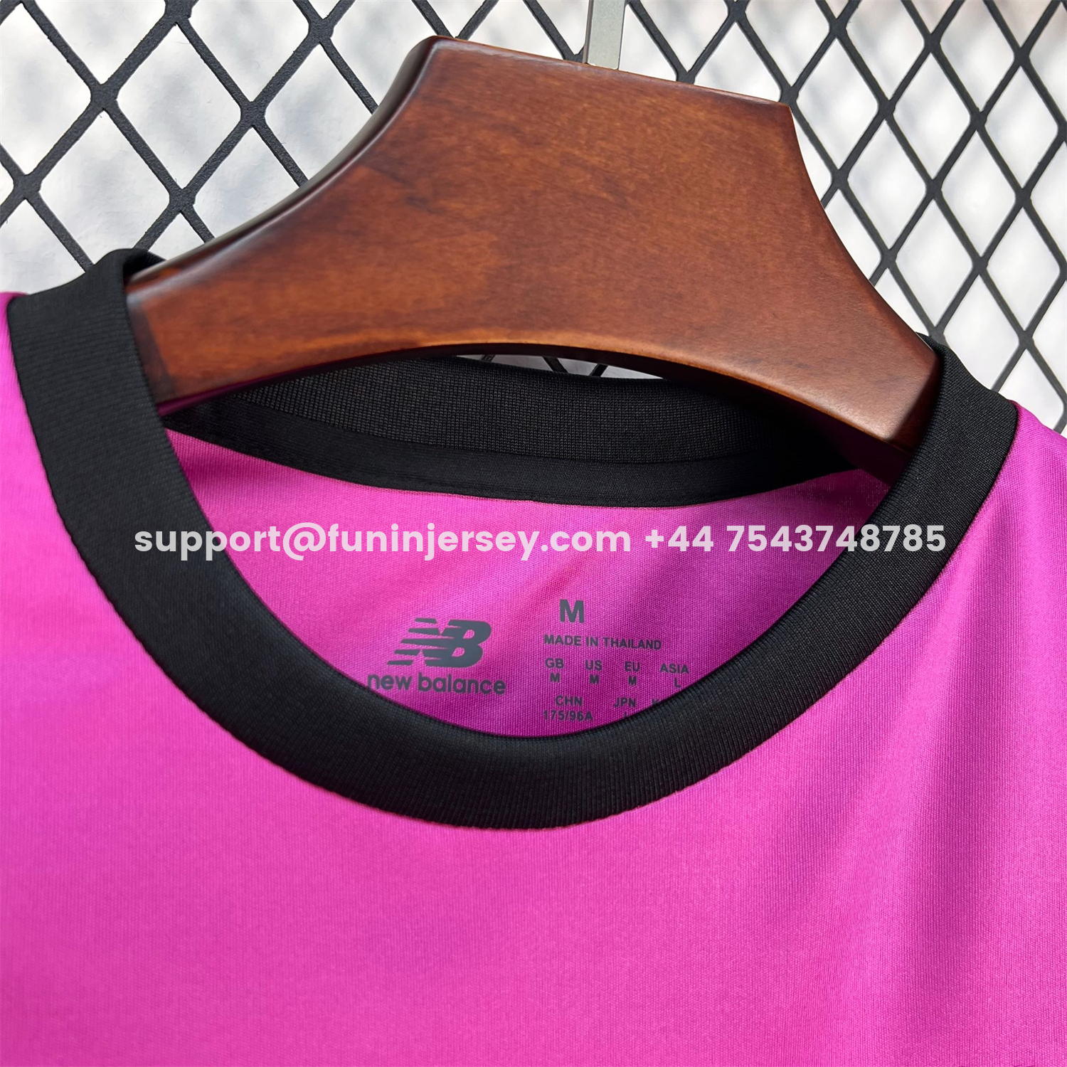 FUN-Funinjersey-Porto 26-27 Bright Pink With Black Special Jersey - Fans Version